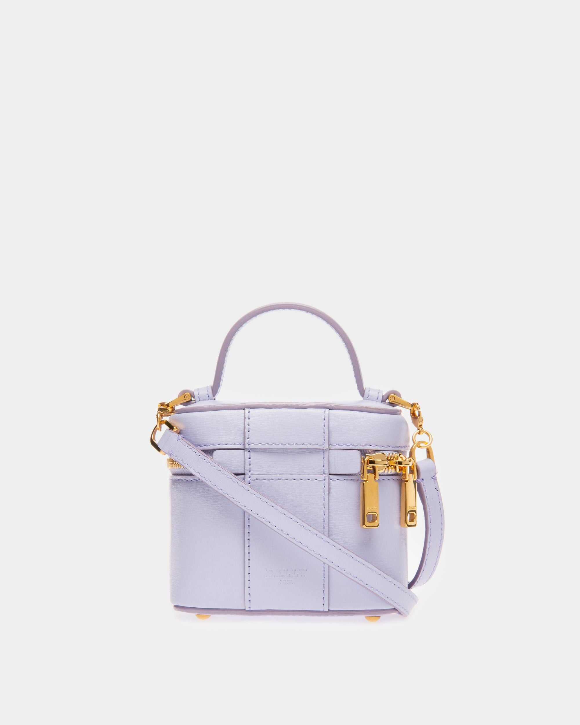 Beys Vanity Case En Cuir Lilas - Femme - Bally - 03