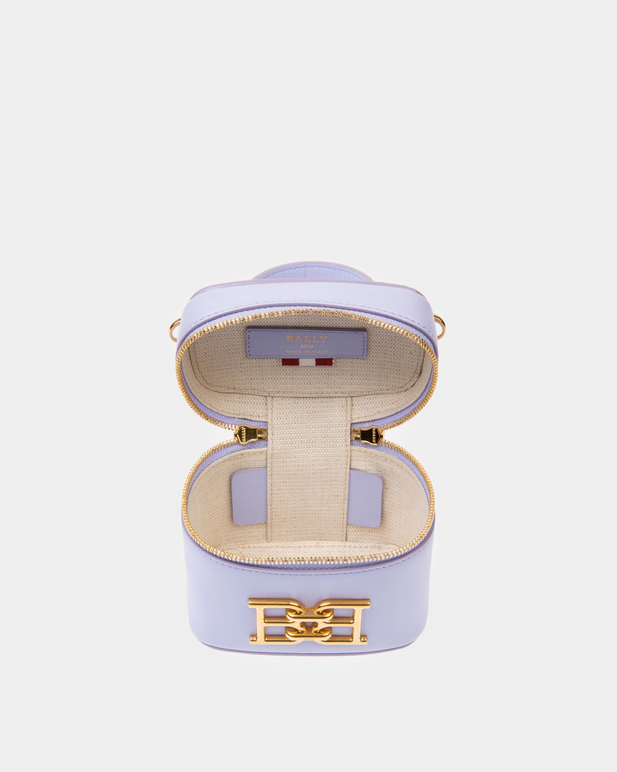 Beys Vanity Case En Cuir Lilas - Femme - Bally - 04