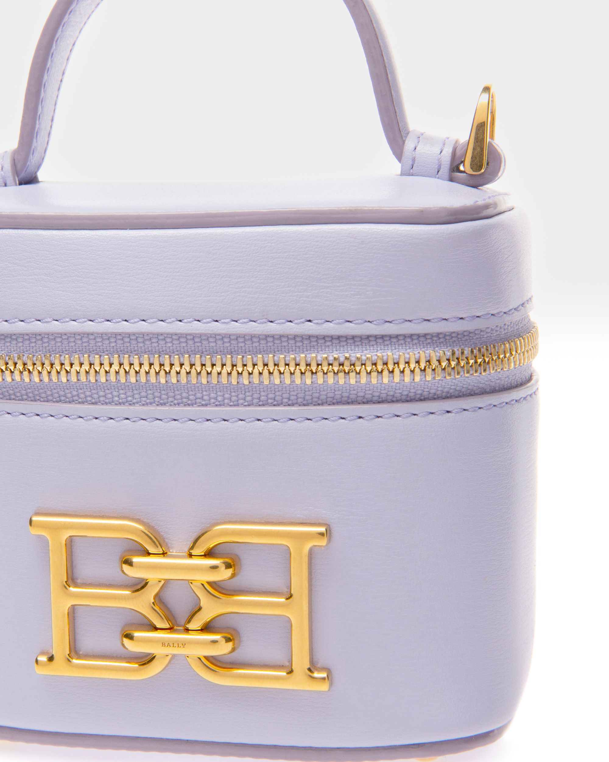 Beys Vanity Case En Cuir Lilas - Femme - Bally - 06