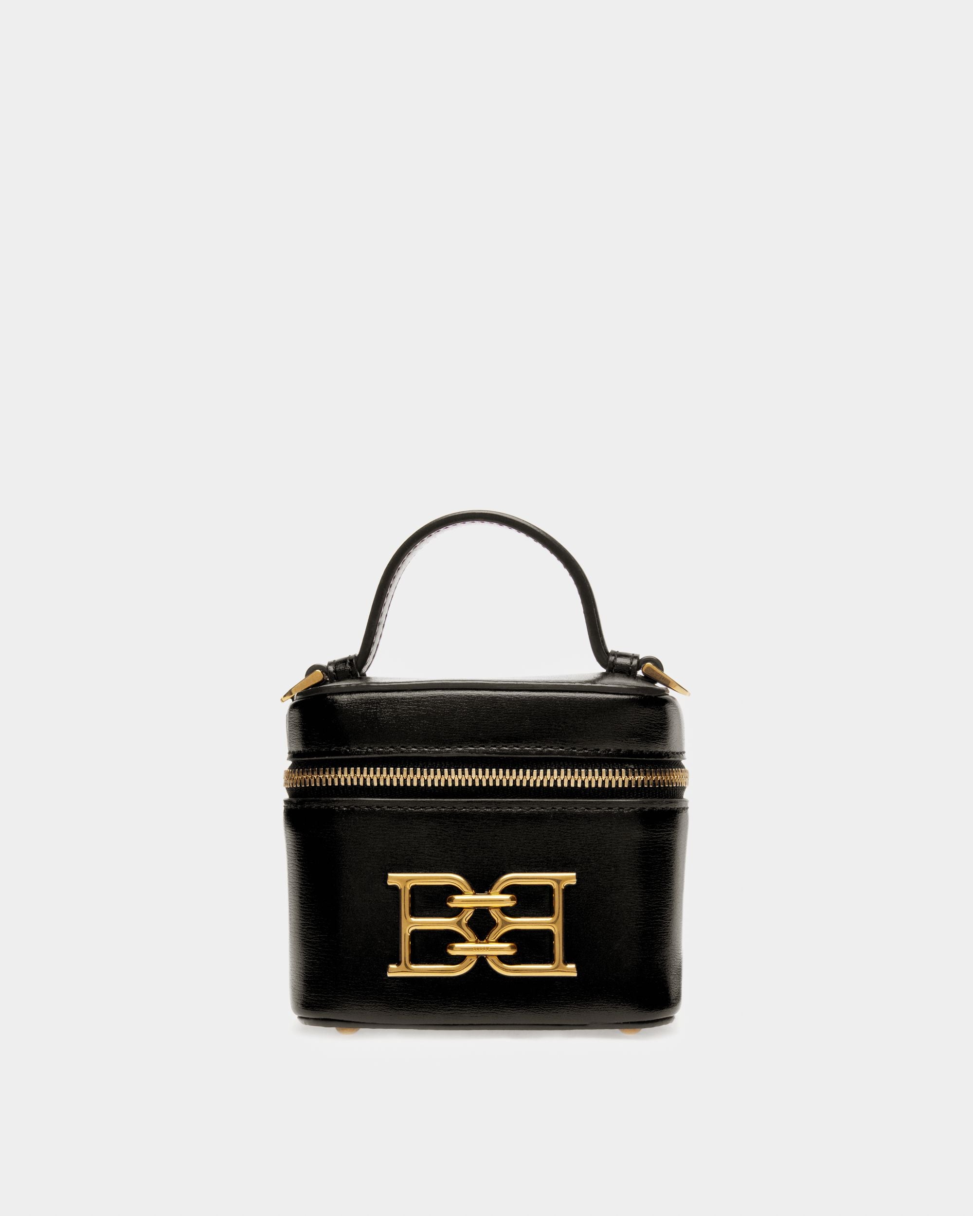 Beys Vanity Case En Cuir Noir - Femme - Bally - 01