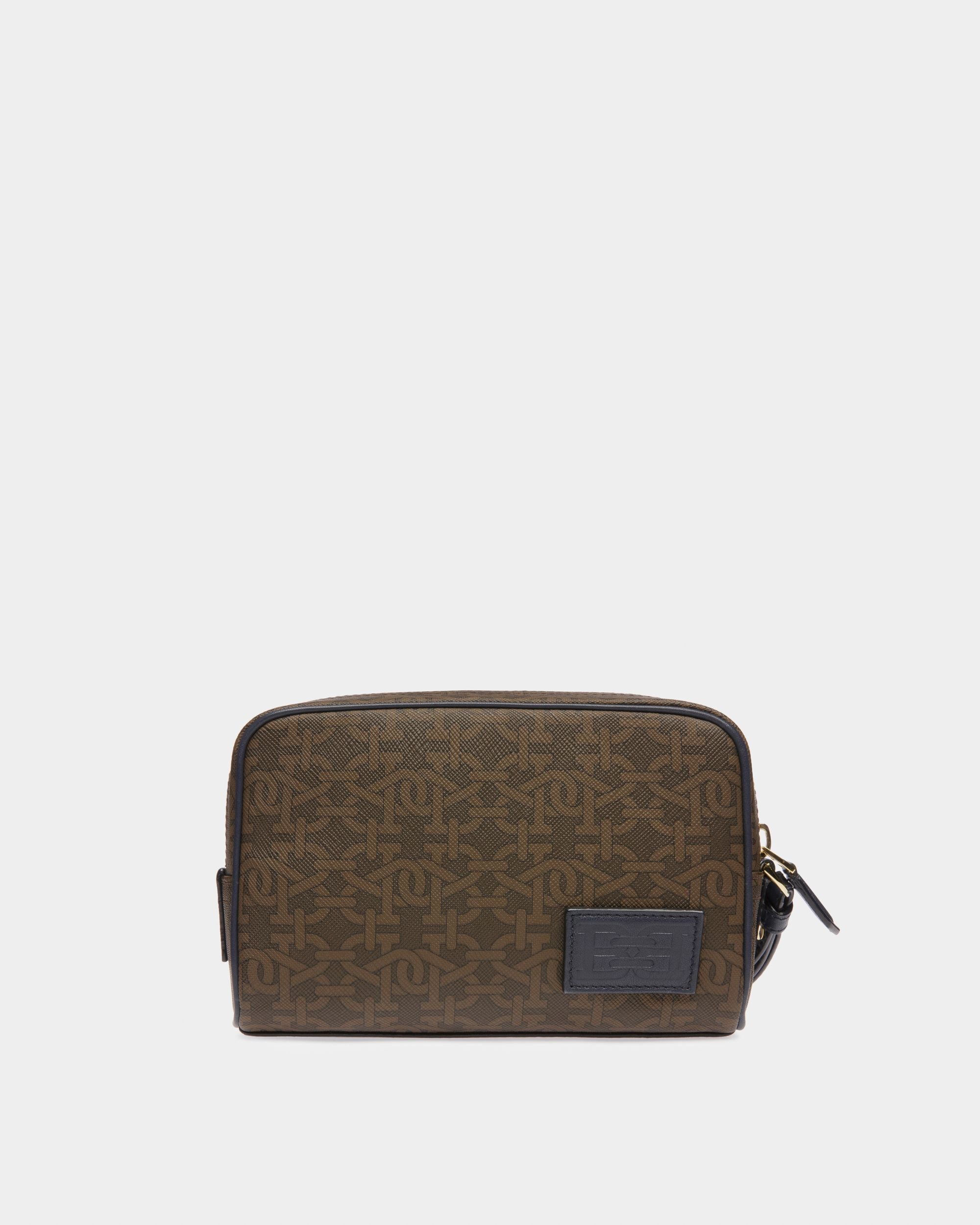 Cedy Pochette En Tpu Marron Et Bleu Nuit - Femme - Bally - 02
