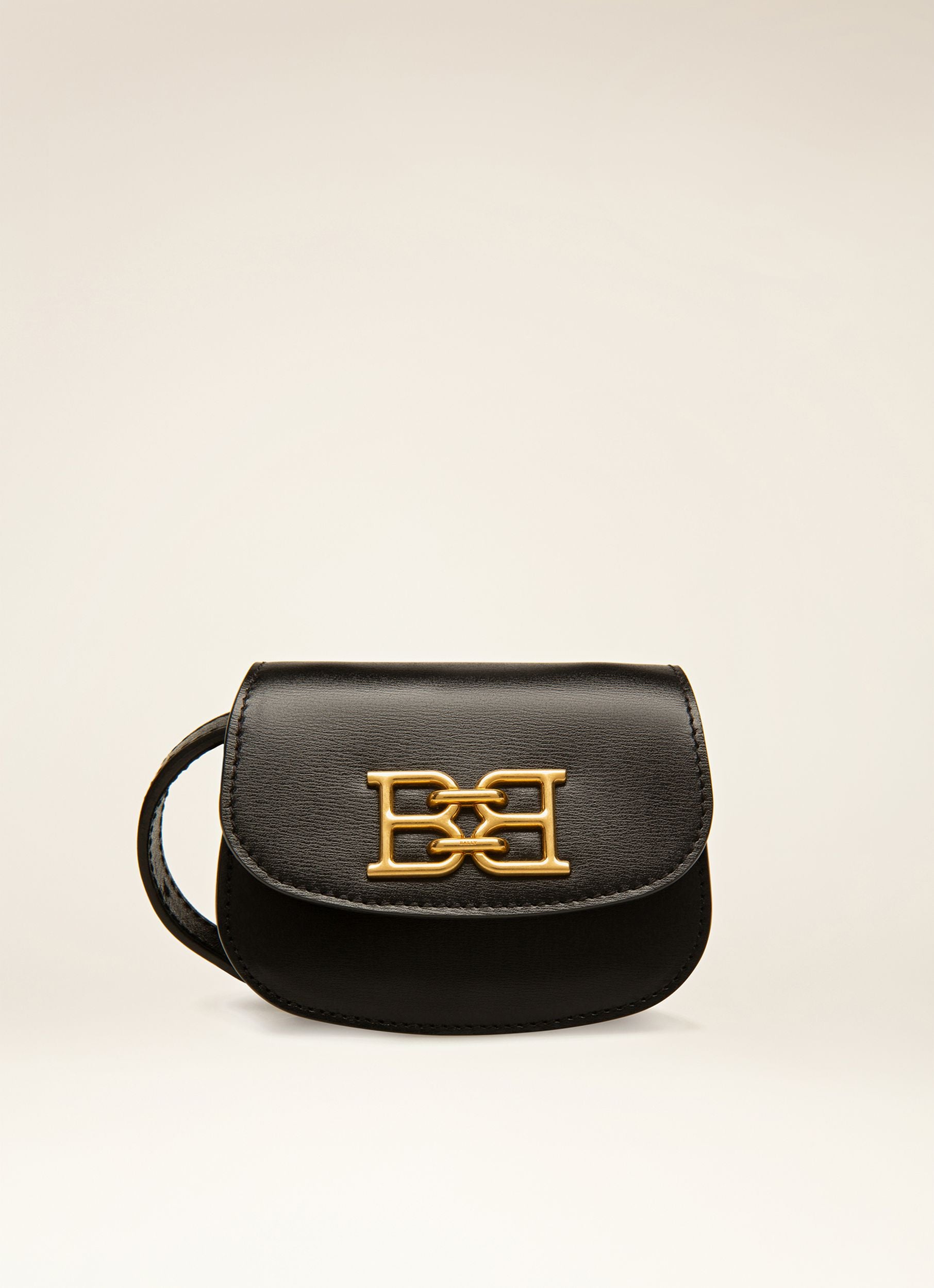 Baily Xs Accesorio En Piel De Color Negro - Mujer - Bally - 01