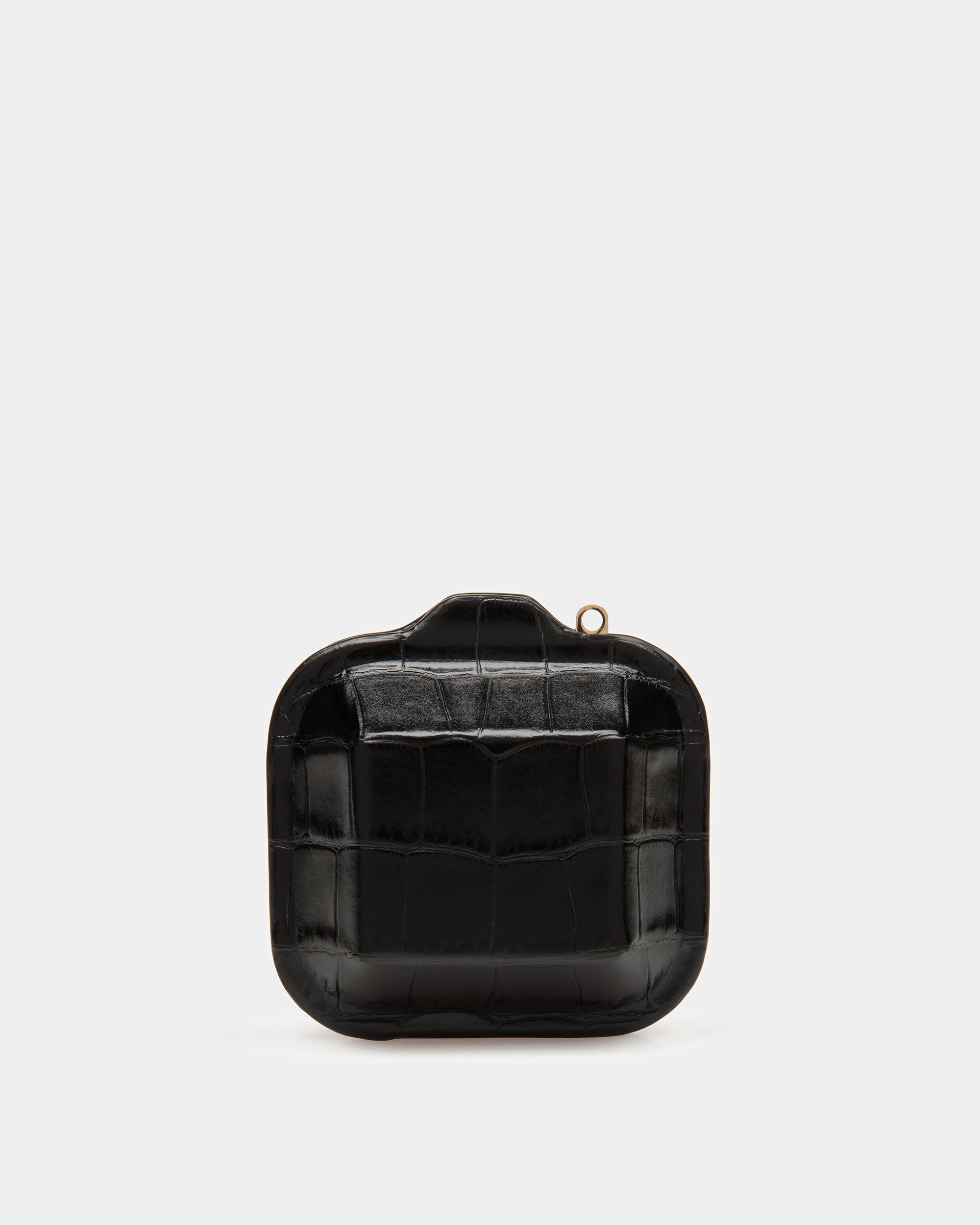To Go Airpods-Etui Aus Leder Mit Krokoprägung - Damen - Bally - 02