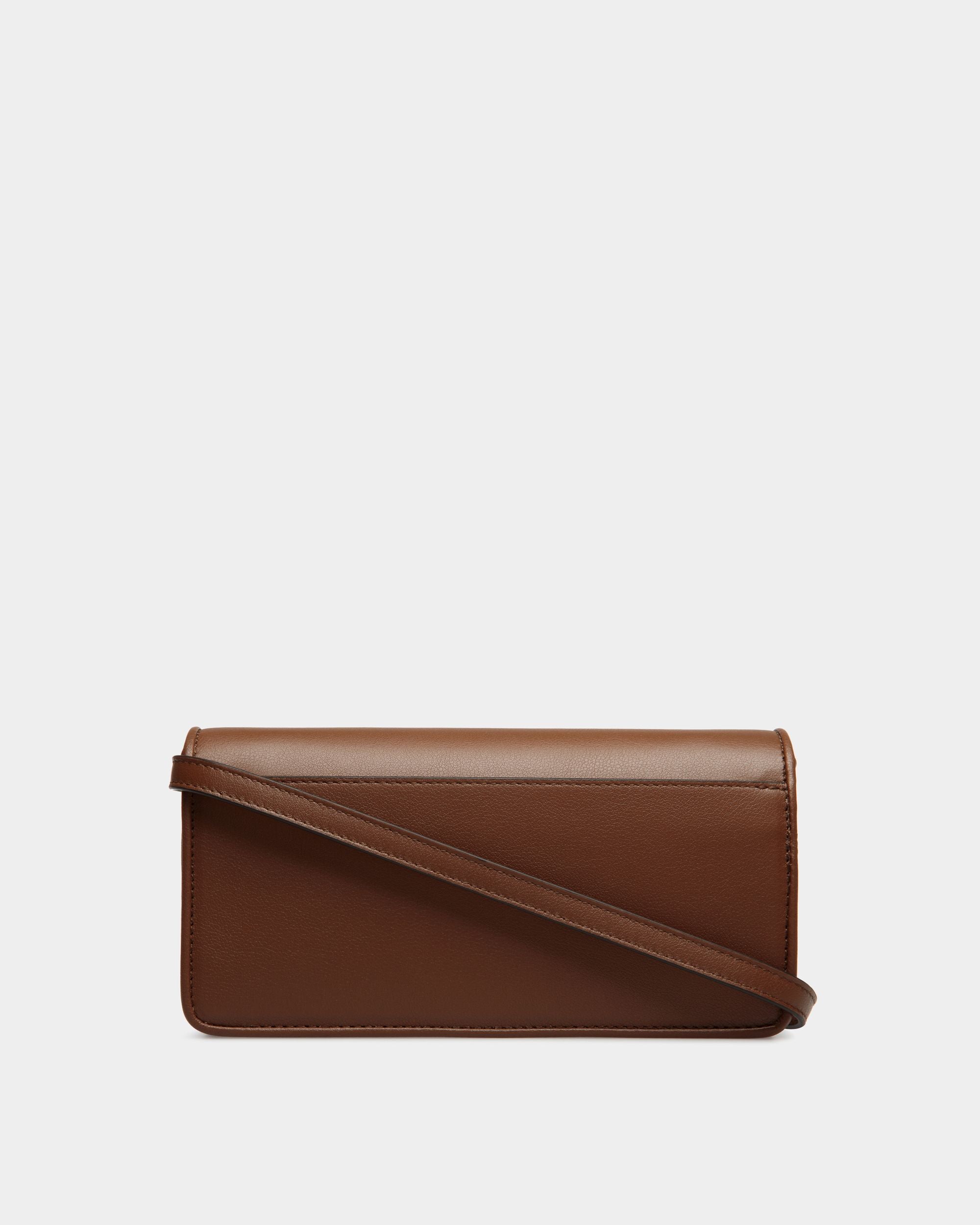 Étui Porte-Téléphone Bally Essential En Cuir Marron - Femme - Bally - 02