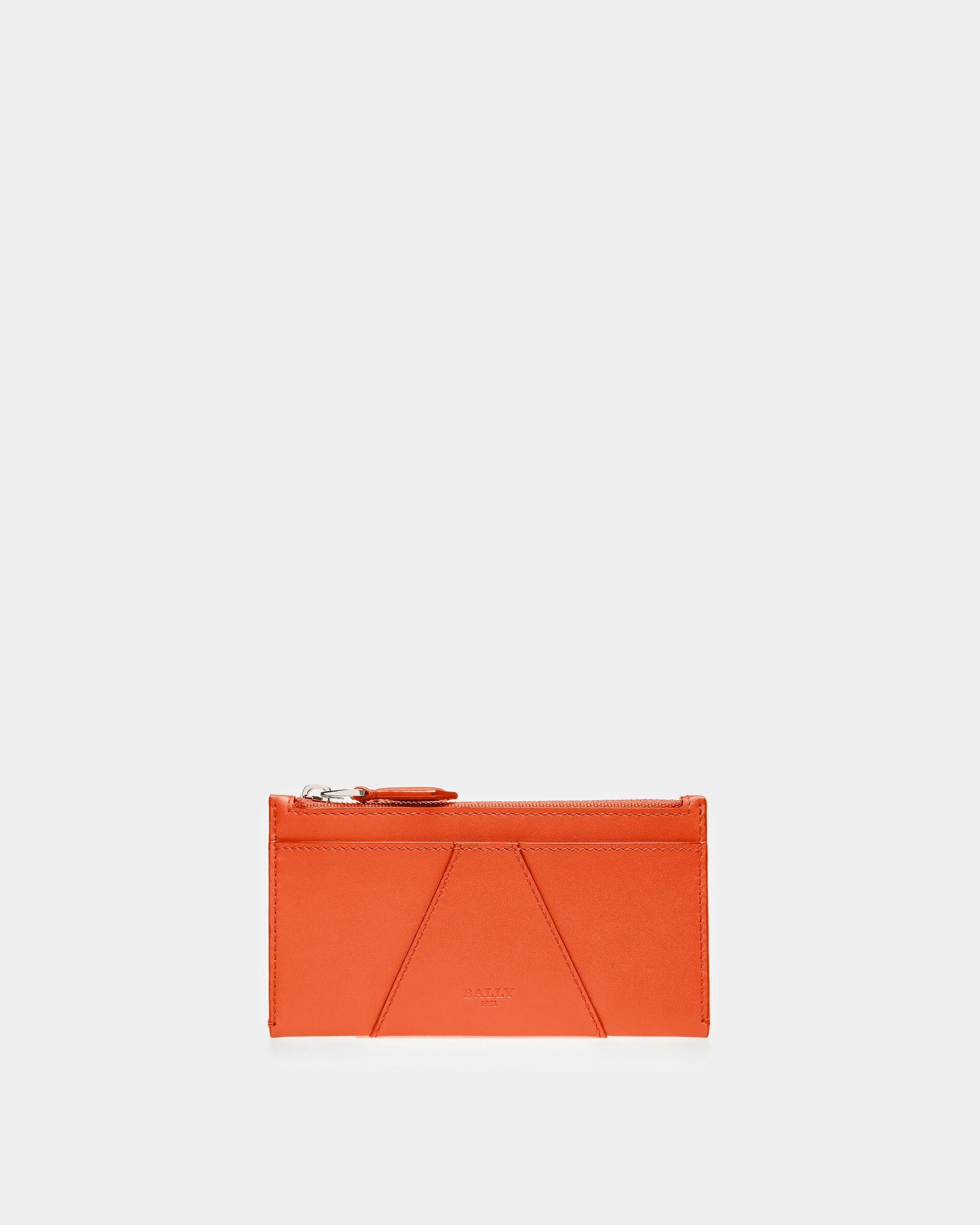 Adley Geldbörse Aus Leder In Orange - Damen - Bally - 01