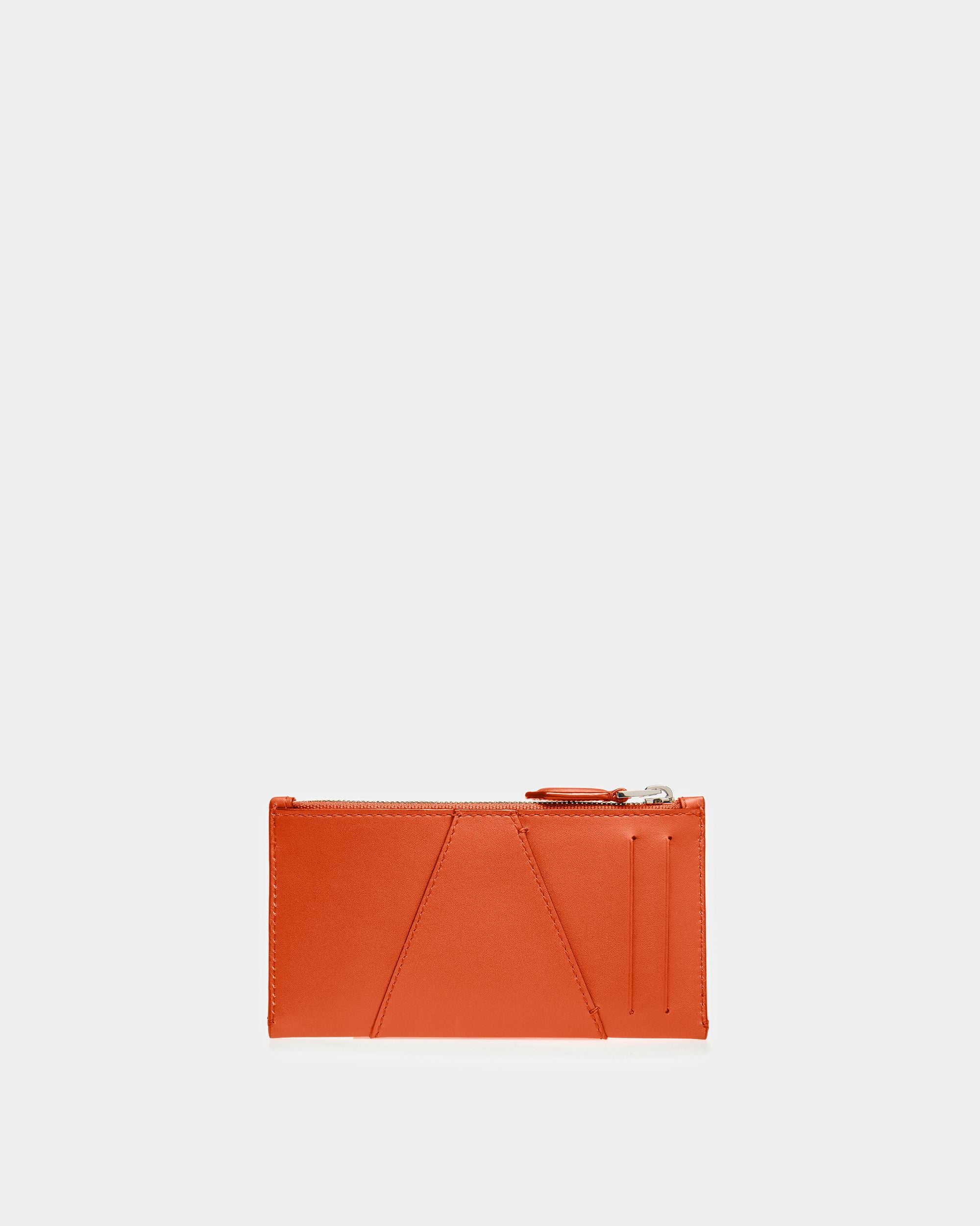 Adley Geldbörse Aus Leder In Orange - Damen - Bally - 02