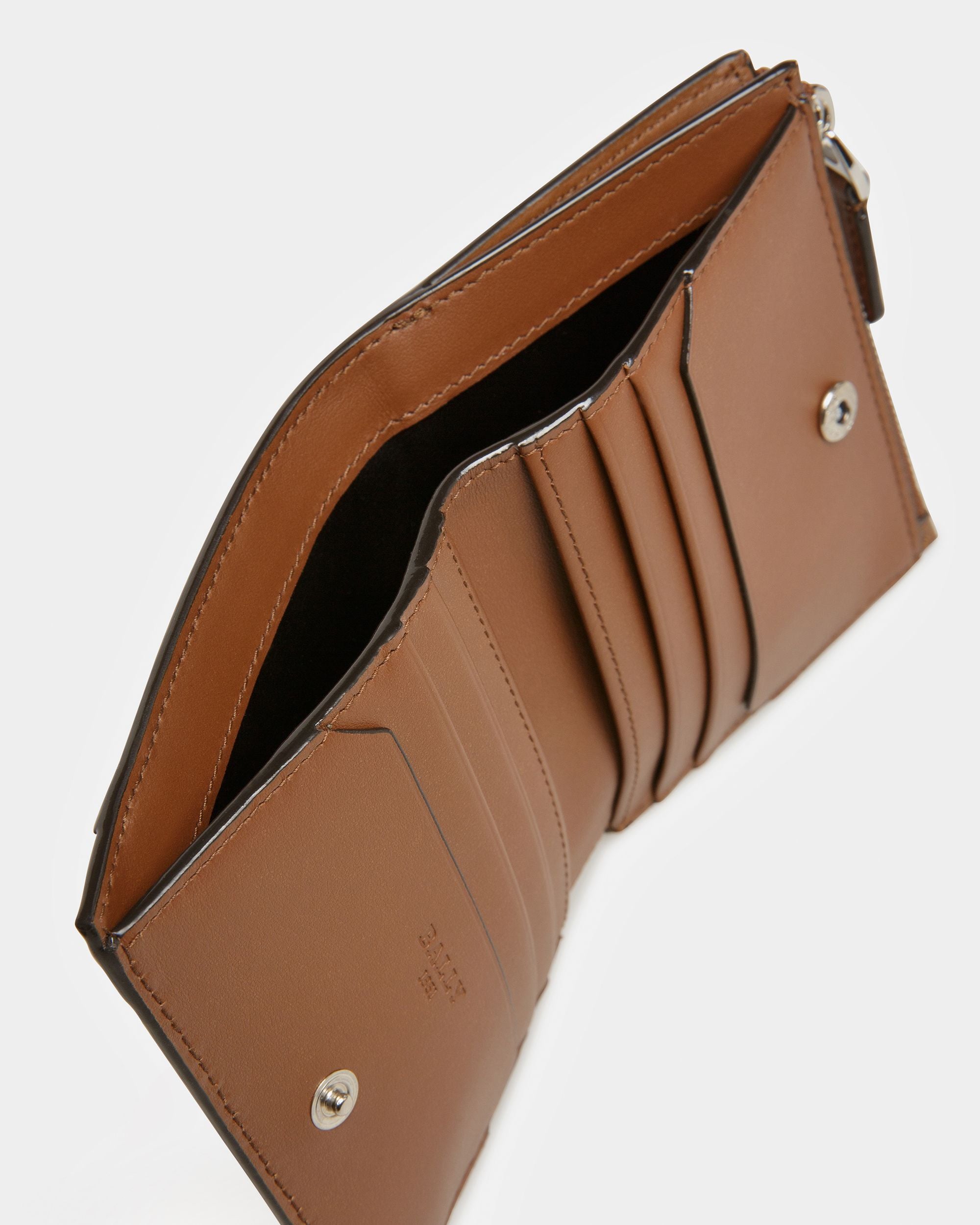 Axeel Ledergeldbörse In Braun - Damen - Bally - 04