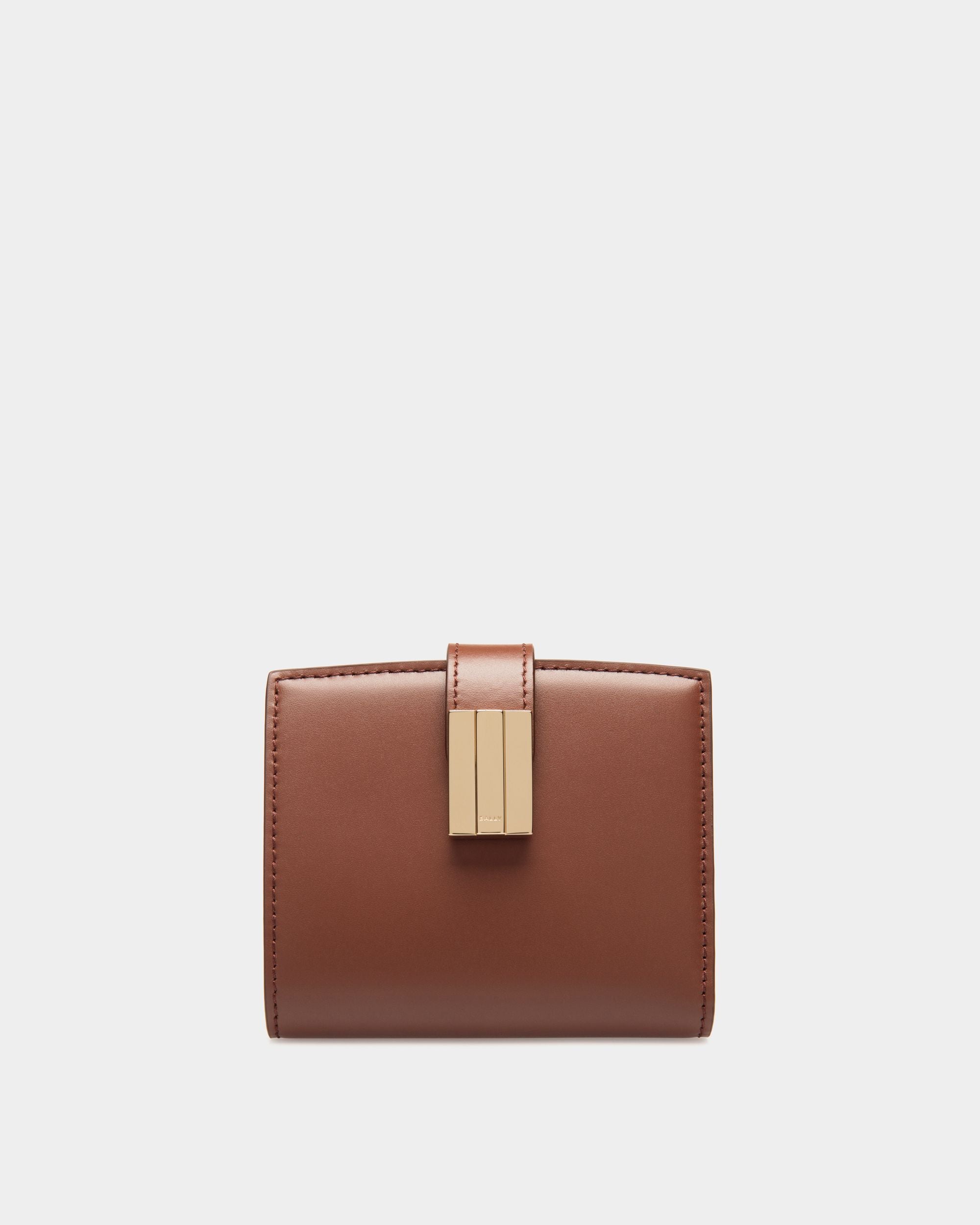 Cartera Ollam De Piel Marrón - Mujer - Bally - 01