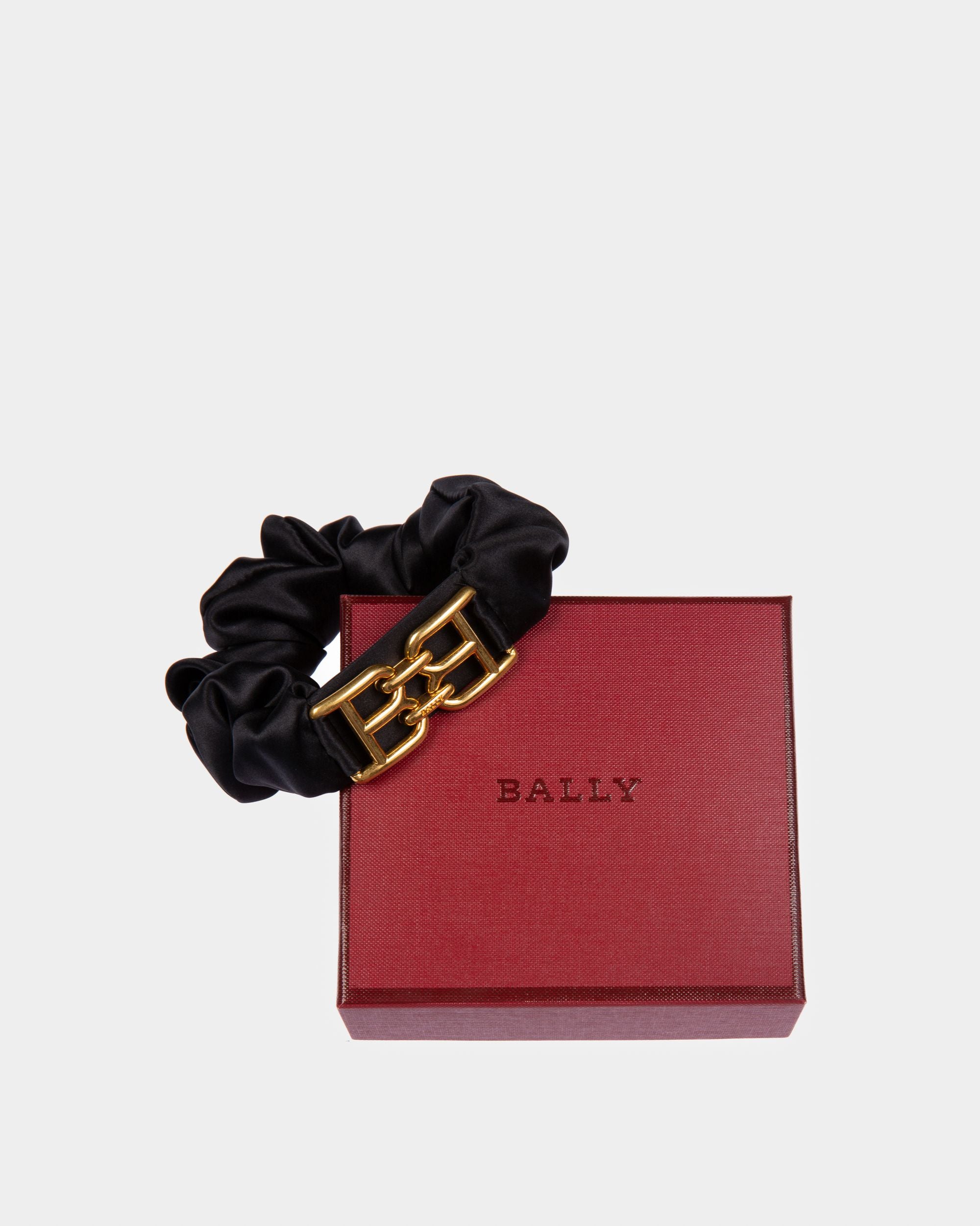 Chouchou En Soie Noire - Femme - Bally - 02
