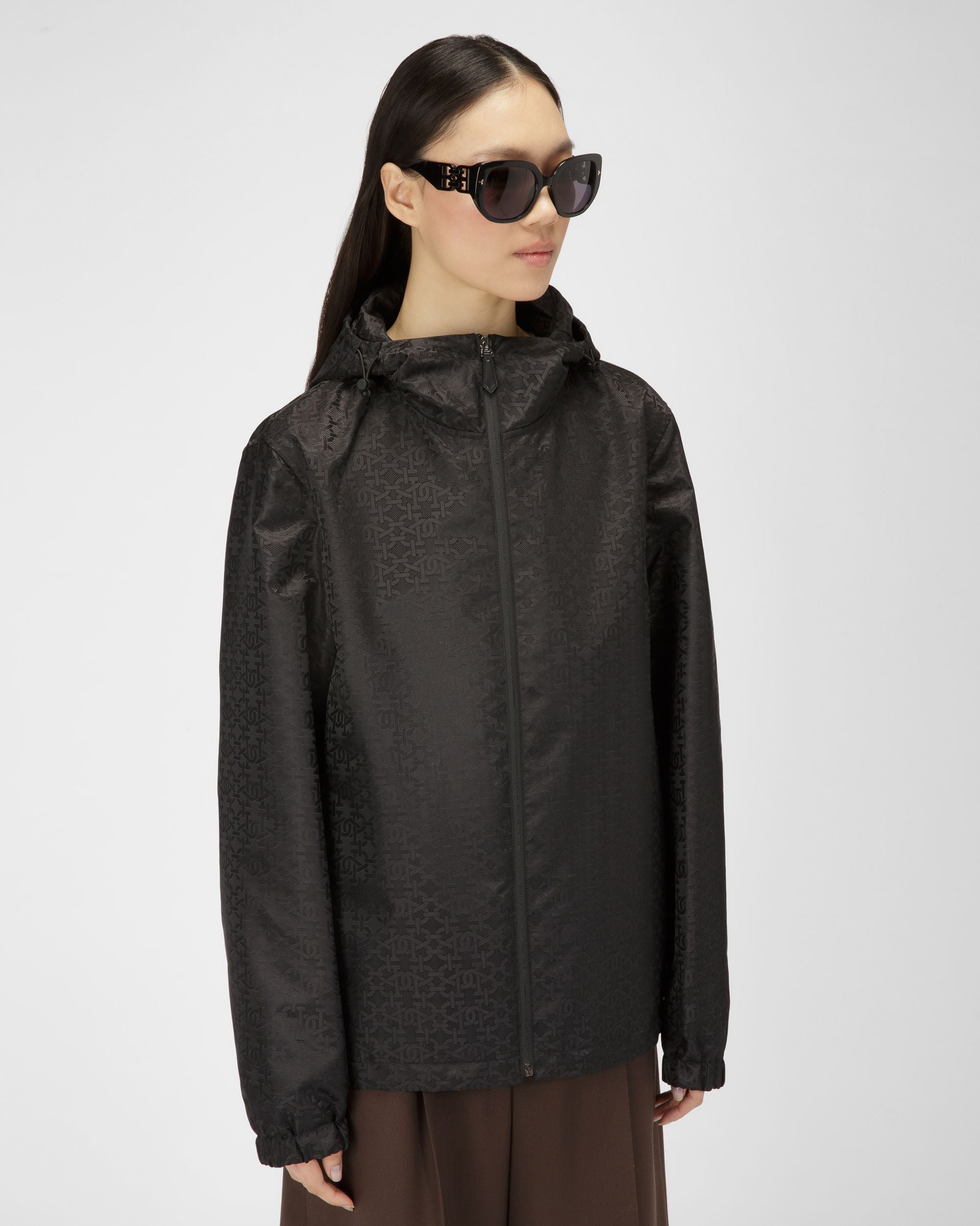 Oberbekleidung Aus Schwarzem Nylon - Damen - Bally - 01