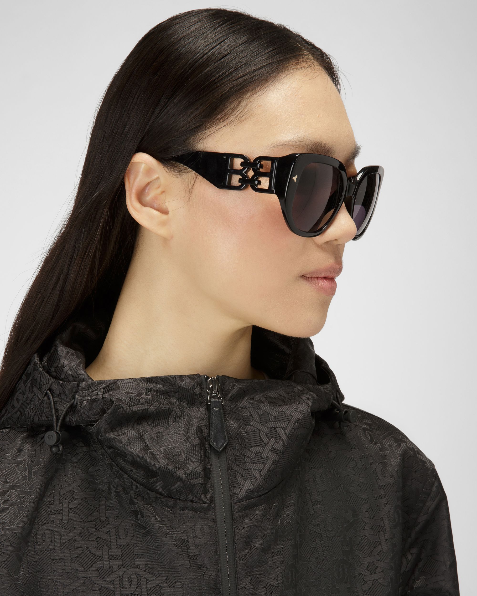 Oberbekleidung Aus Schwarzem Nylon - Damen - Bally - 02