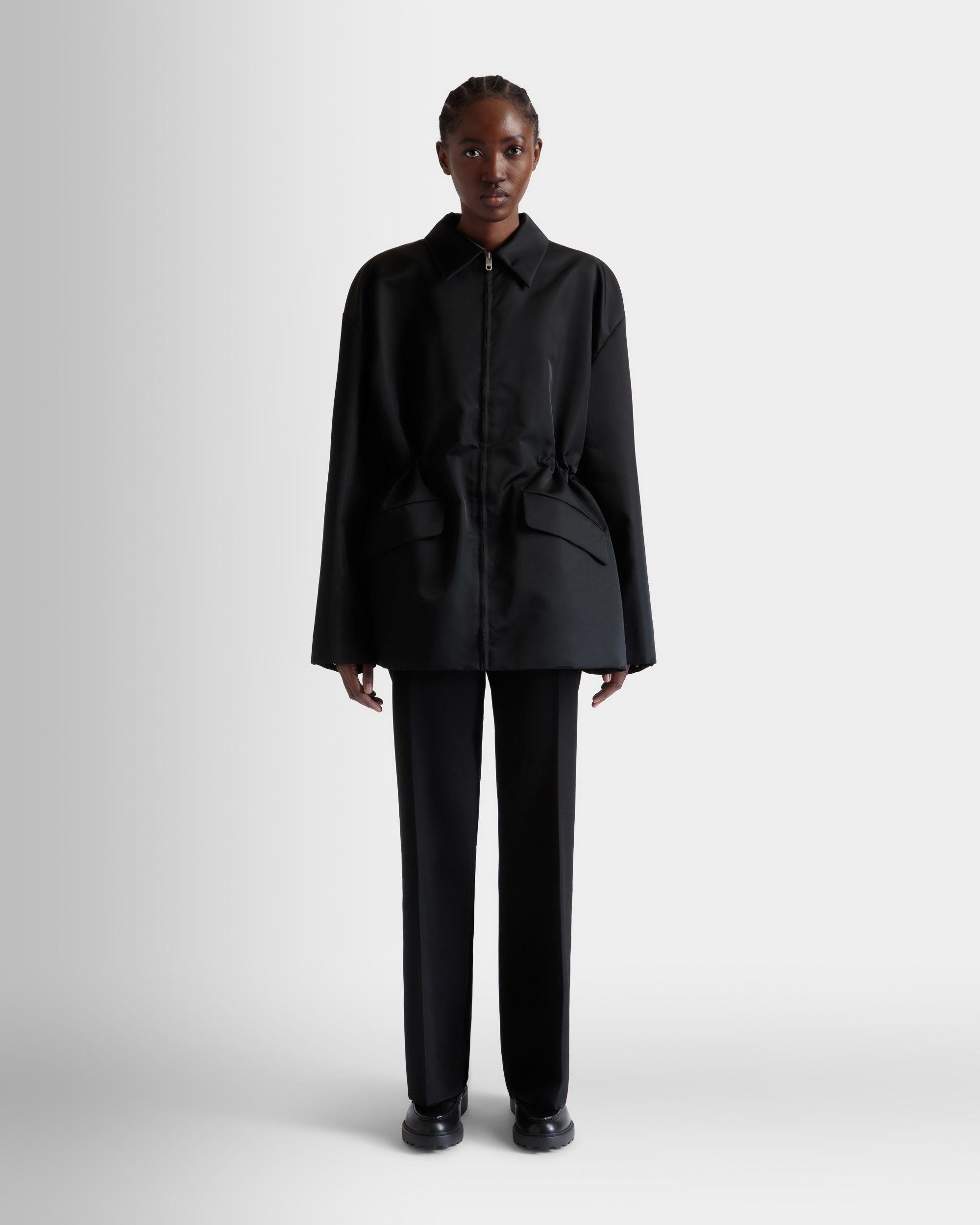 Veste En Nylon Noir - Femme - Bally - 02