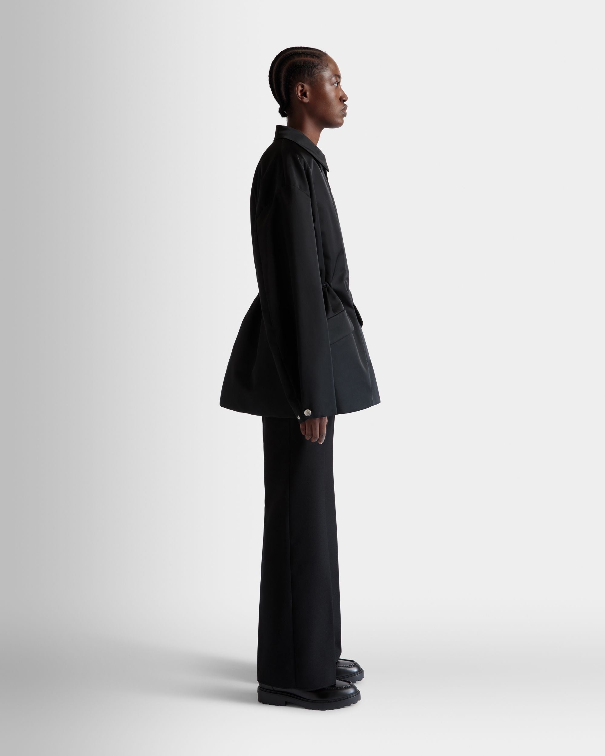 Veste En Nylon Noir - Femme - Bally - 05