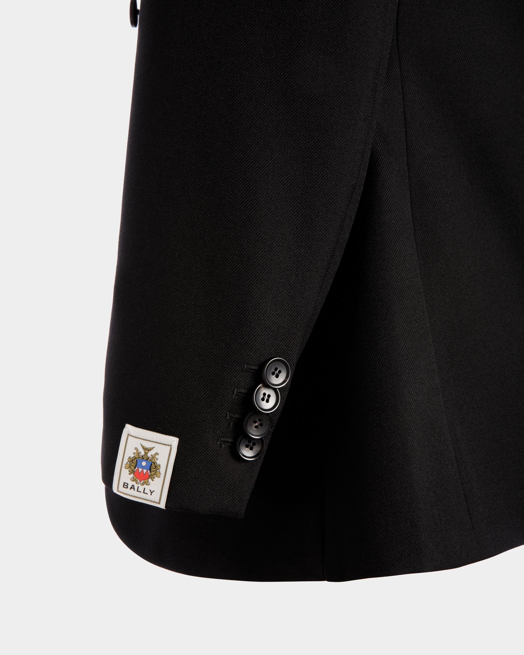Blazer En Laine Noire - Femme - Bally - 04