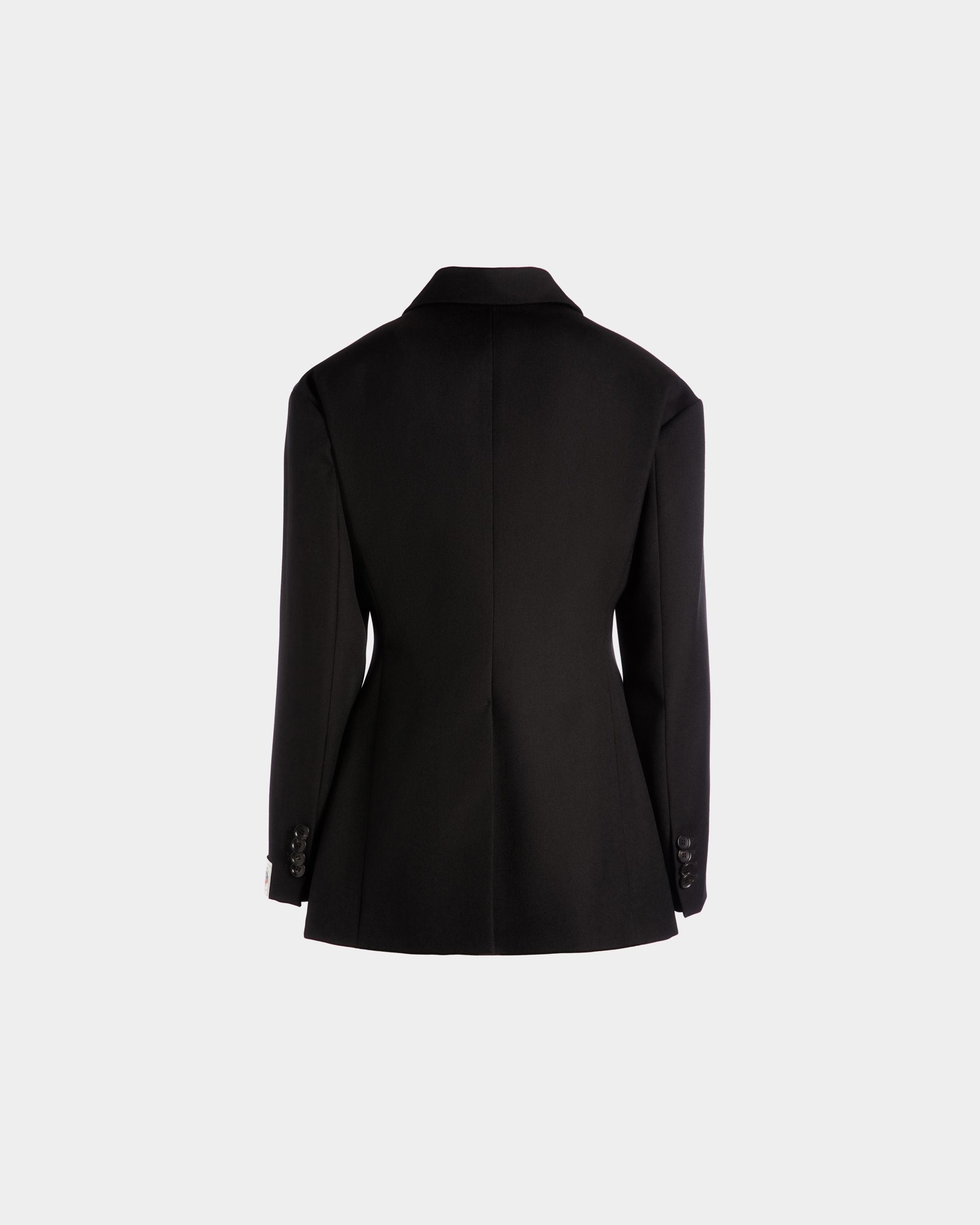 Blazer En Laine Noire - Femme - Bally - 07