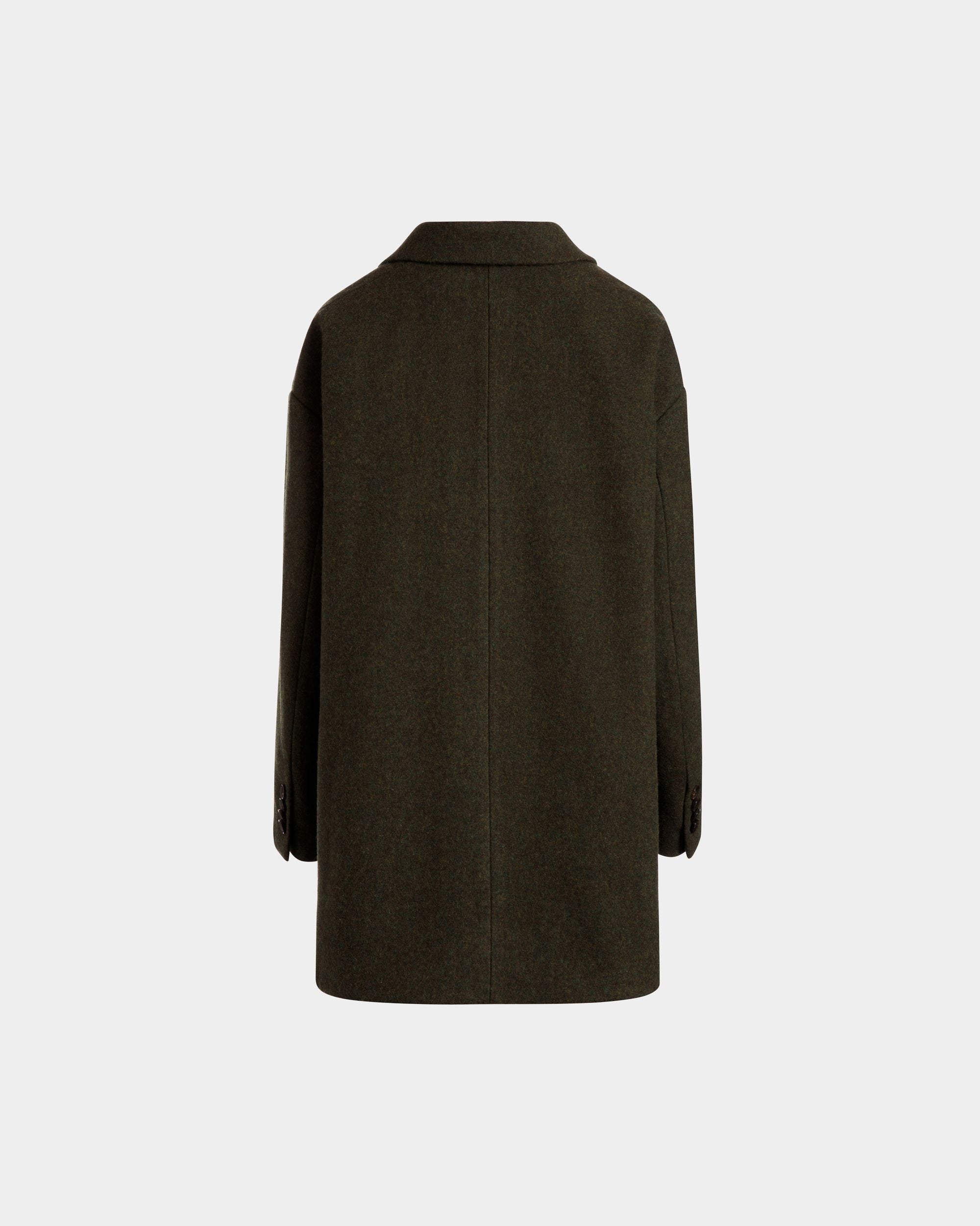 Blazer In Dark Green Wool - Damen - Bally - 07