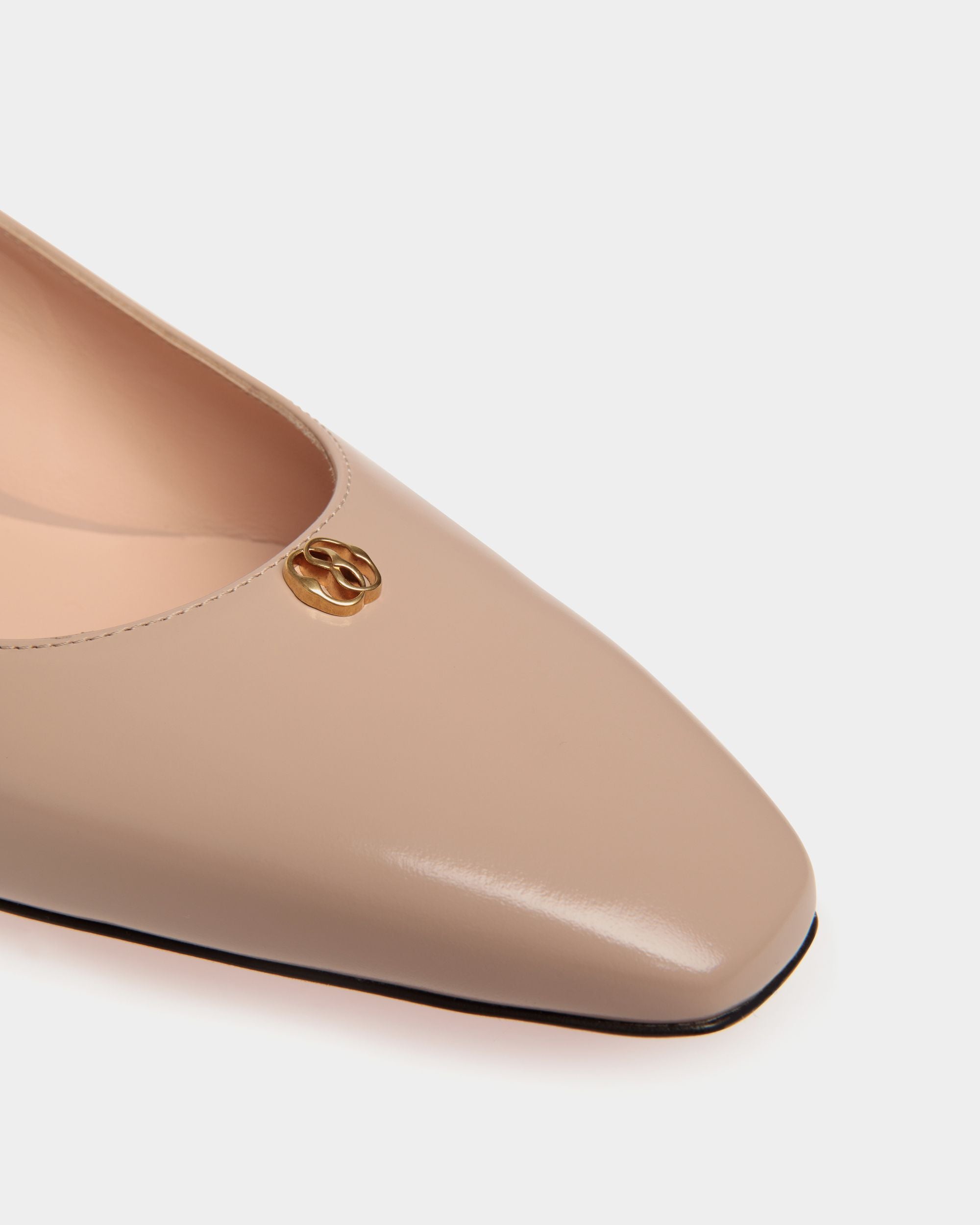 Sylt Slingpumps Aus Leder In Light Beige - Damen - Bally - 06