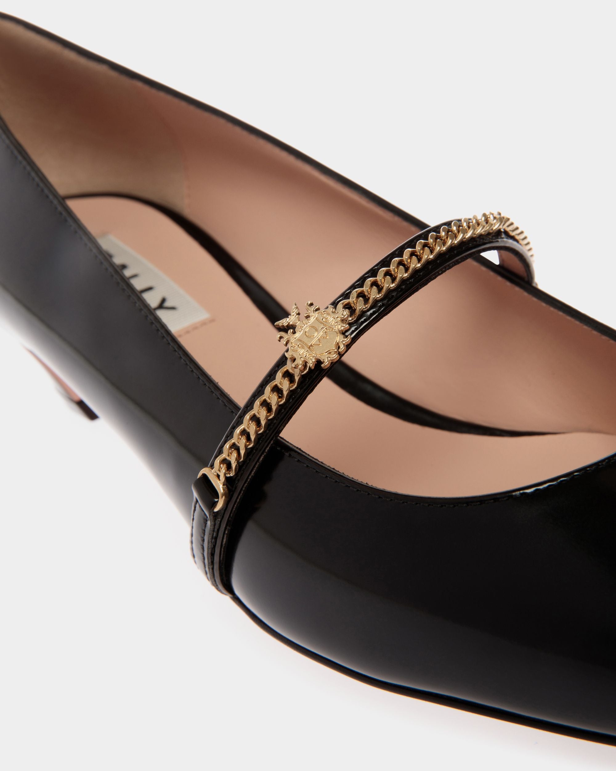 Escarpin Baby Sylt En Cuir Brossé Noir - Femme - Bally - 06