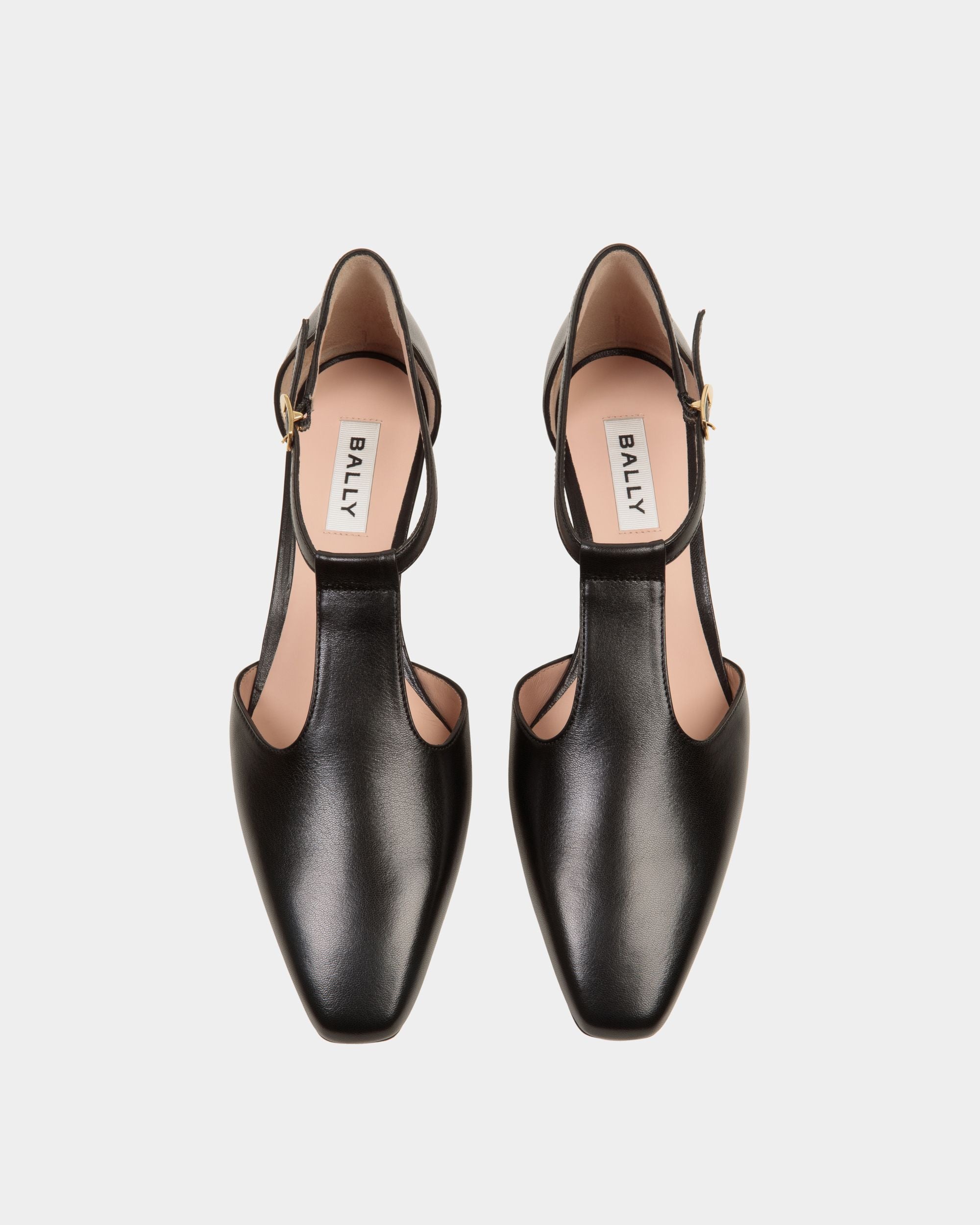 Escarpin Sylt En Cuir Noir - Femme - Bally - 05