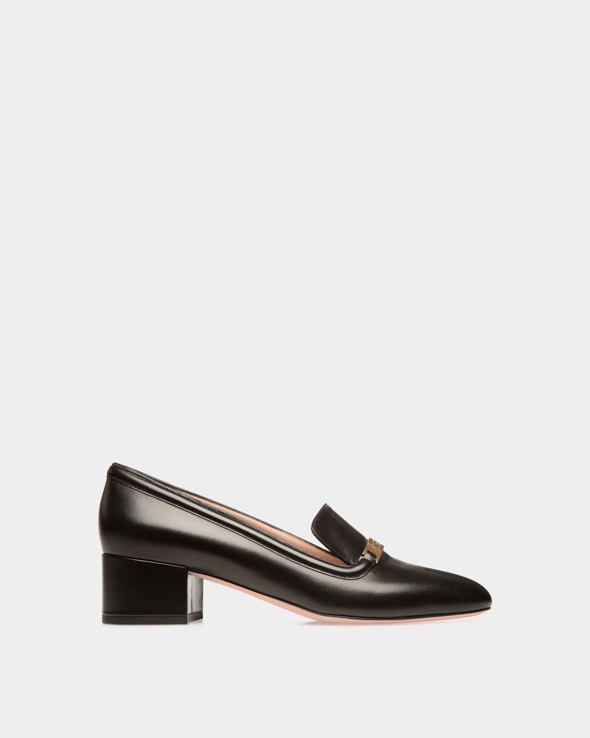 Deco Pumps Aus Leder In Schwarz - Damen - Bally - 01