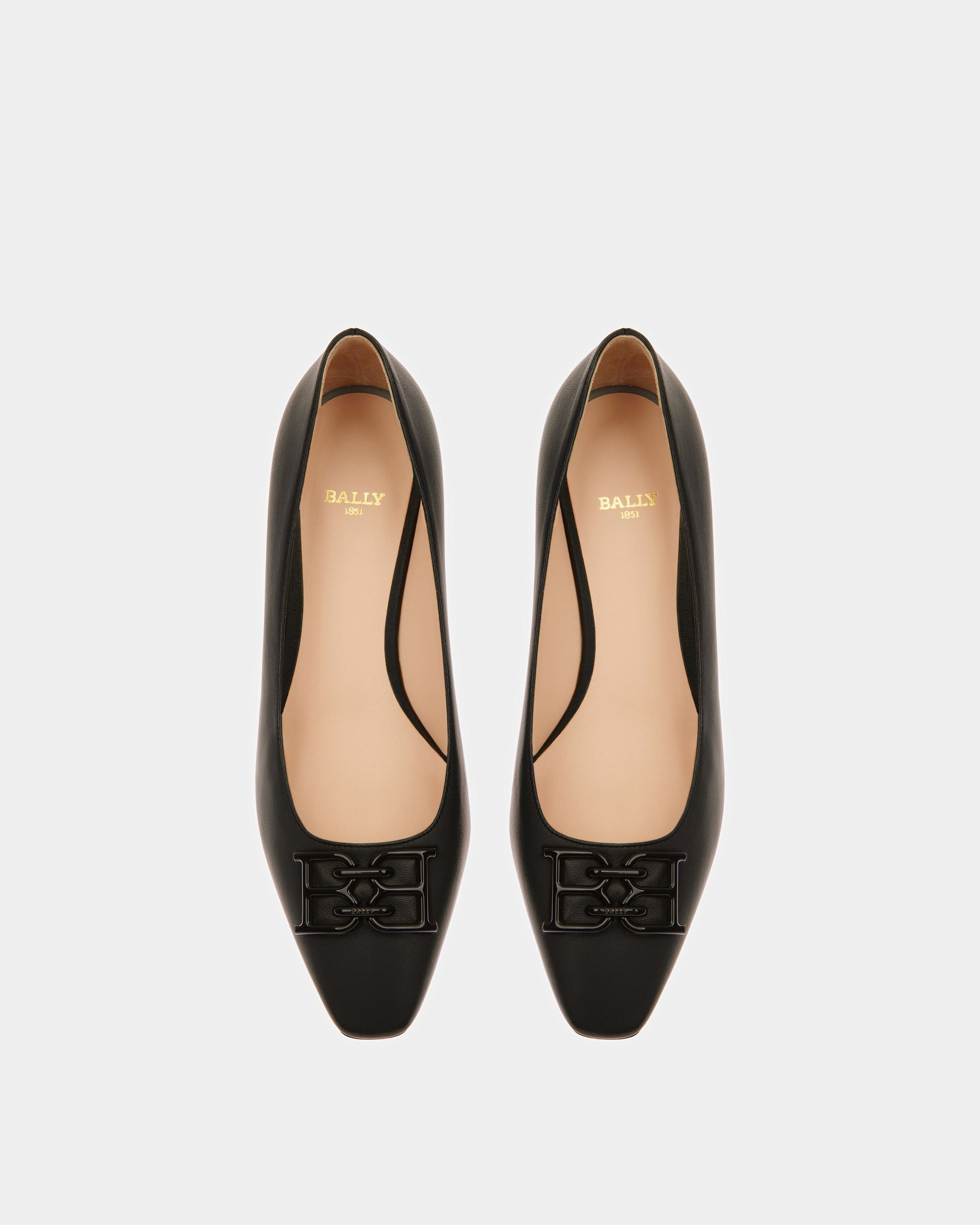 Evanca Lederpumps In Schwarz - Damen - Bally - 02