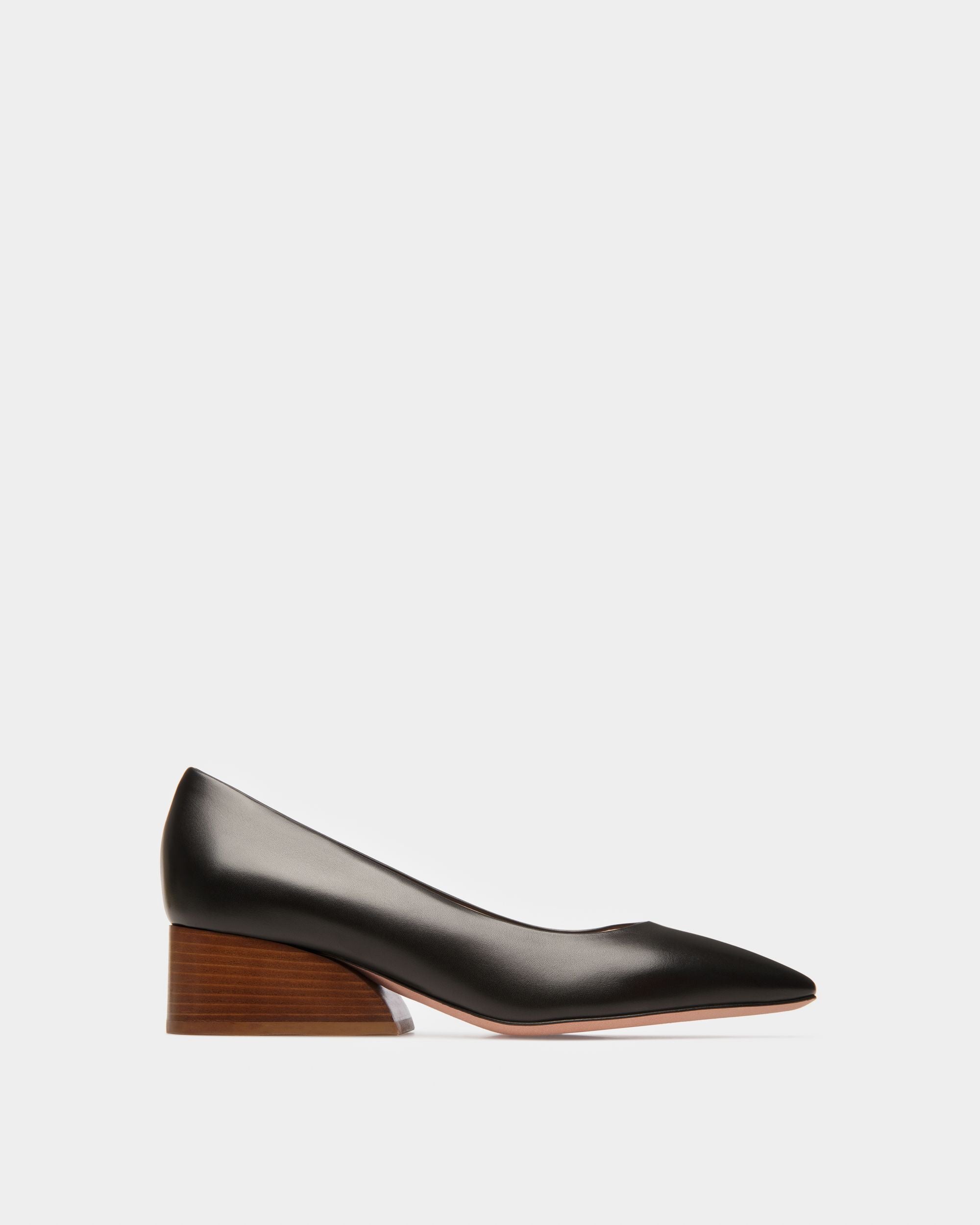 Grace Pumps Aus Schwarzem Leder - Damen - Bally - 01