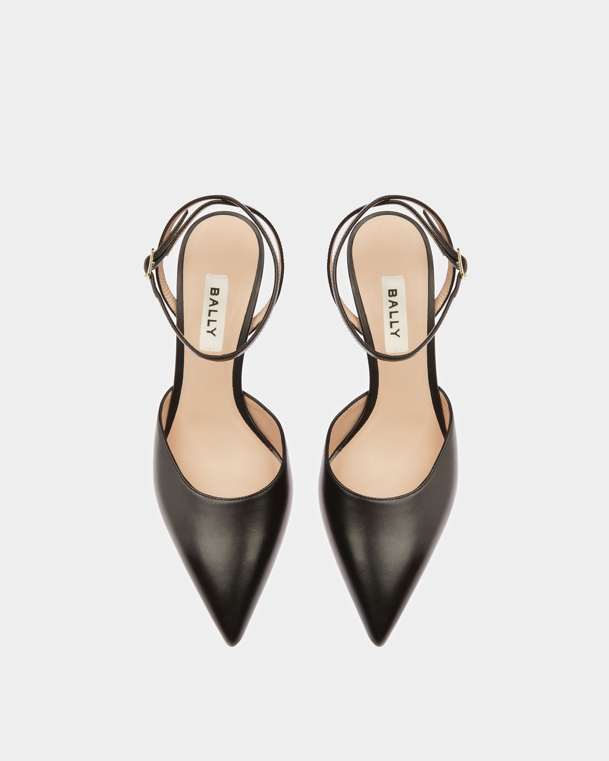 Block Riemchenpumps Aus Leder - Damen - Bally - 02