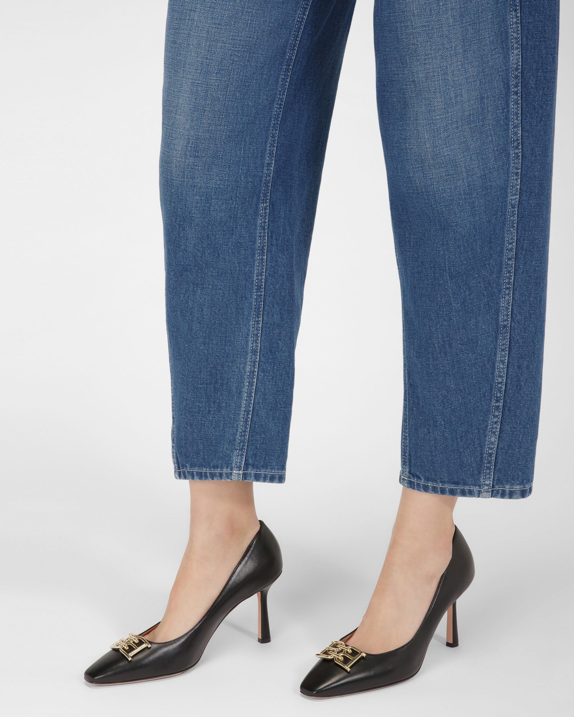 Evanca Pumps Aus Schwarzem Leder - Damen - Bally - 06