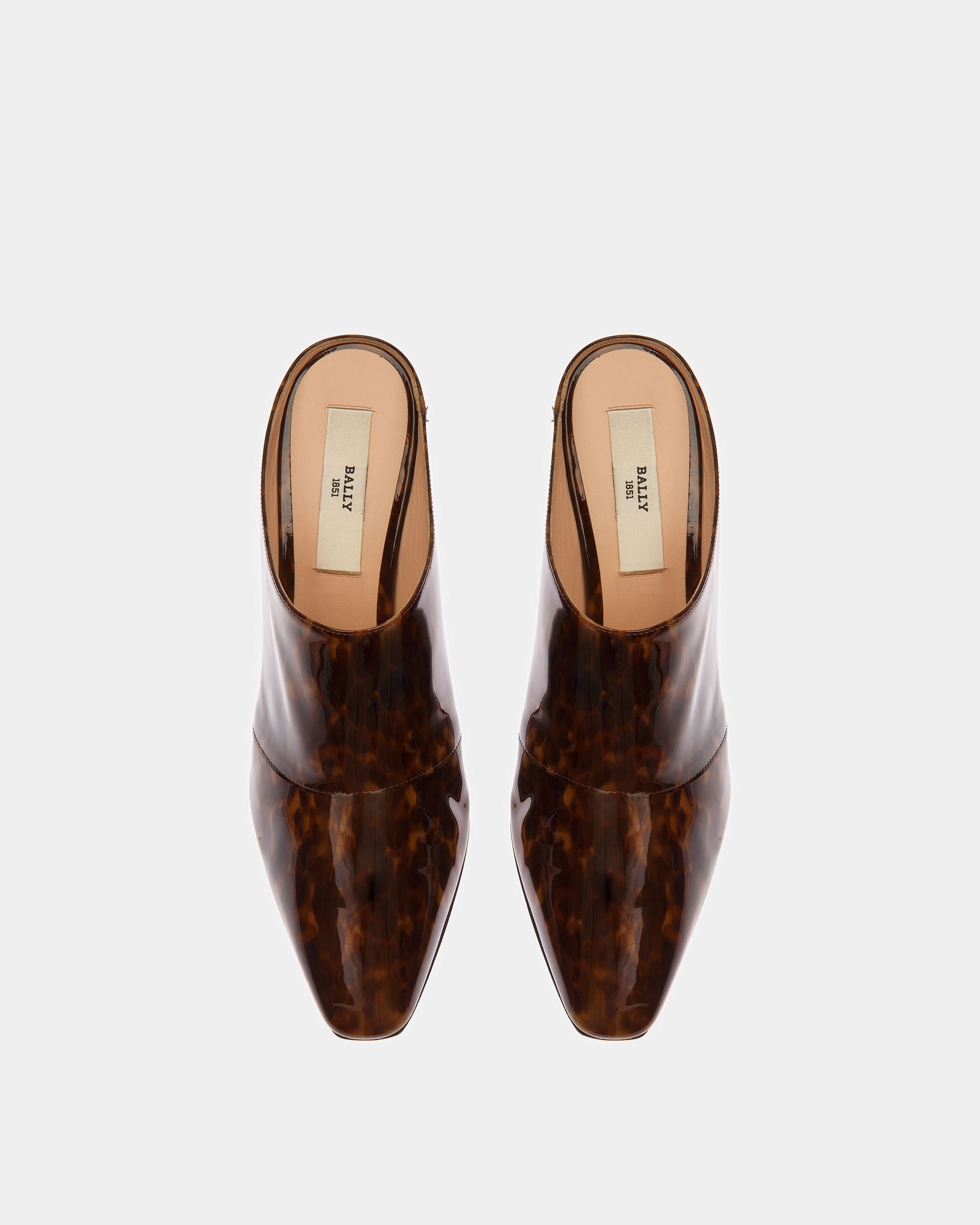 Nadine Leather Pumps In Black And Brown - Women's - Bally - 02