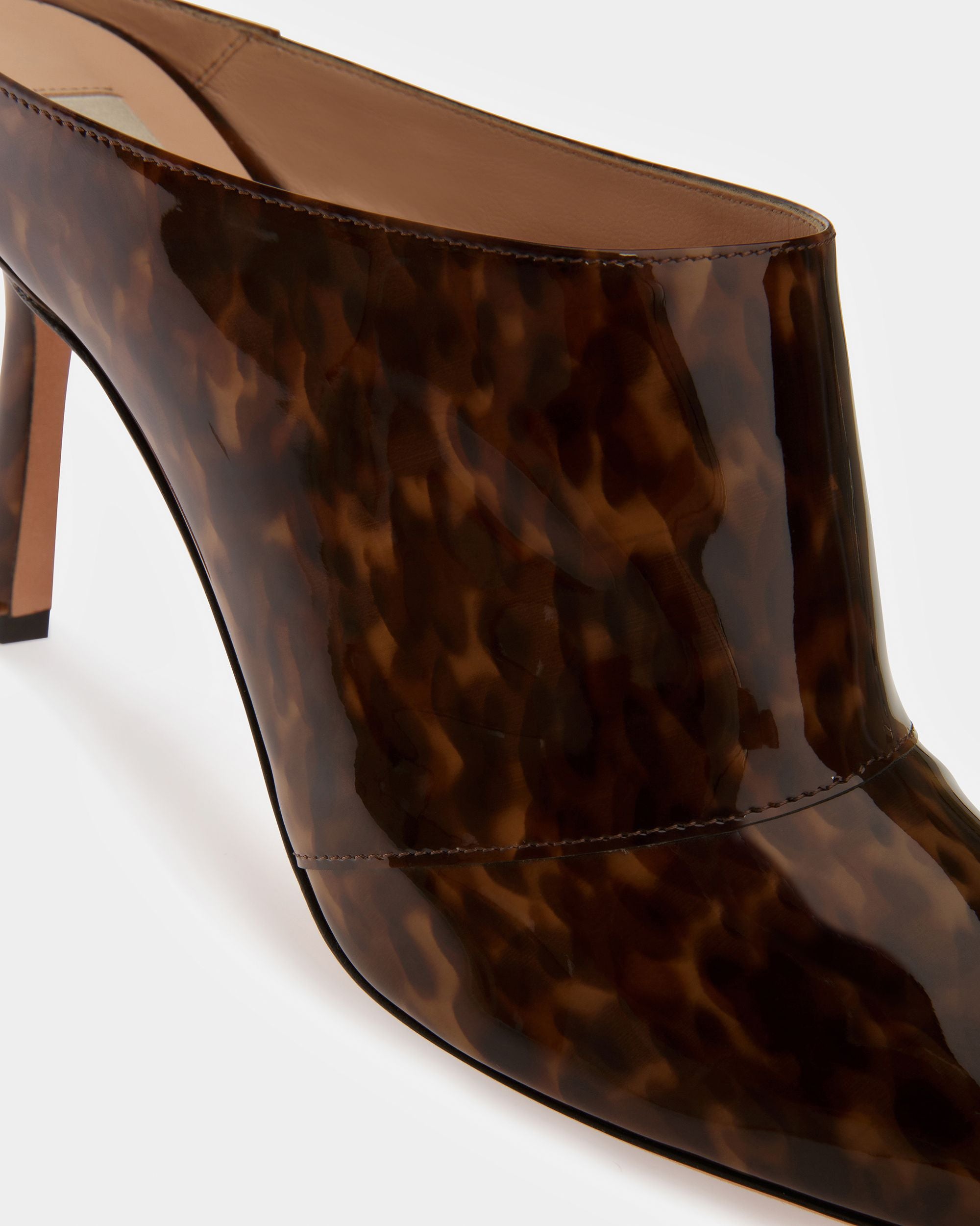 Nadine Leather Pumps In Black And Brown - Women's - Bally - 05
