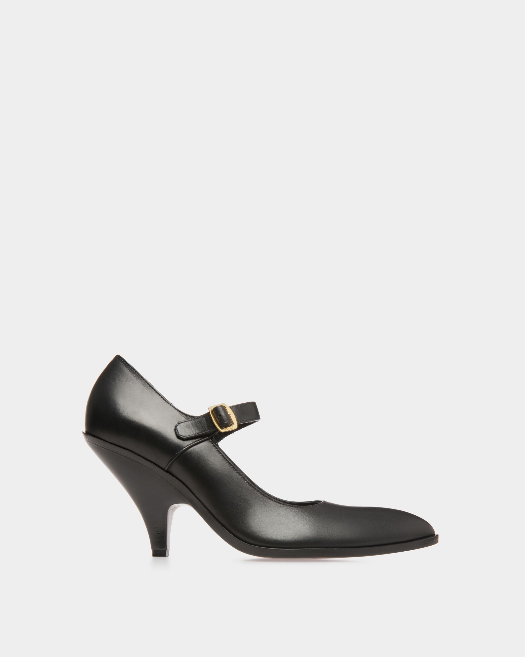 Laredo Pumps In Black Leather - Women's - Bally - 01