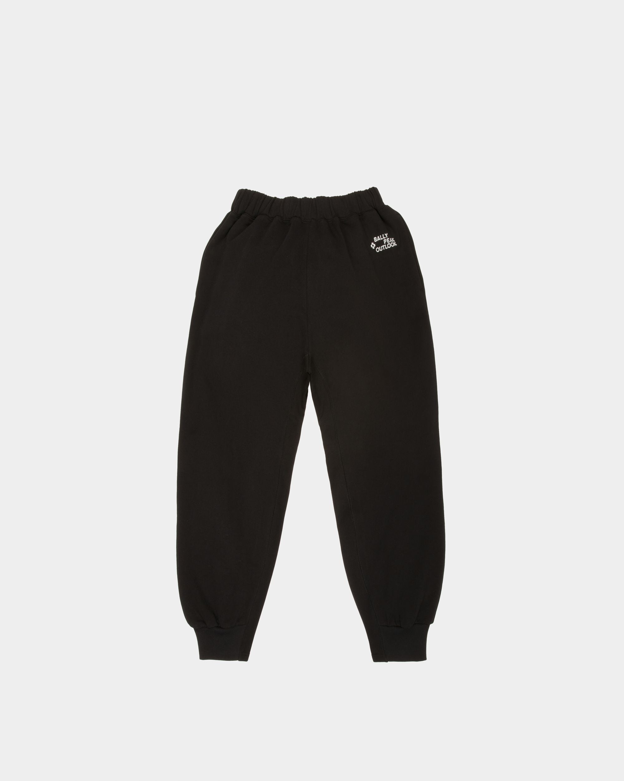 Organic Cotton Joggers In Black - Women's - Bally - 01