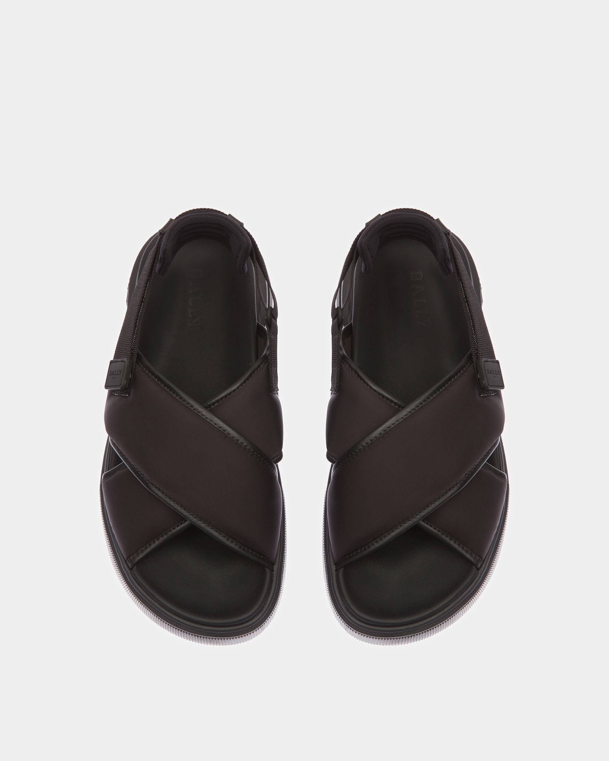 Jodye Sandalen Aus Leder Und Nylon In Schwarz - Damen - Bally - 02