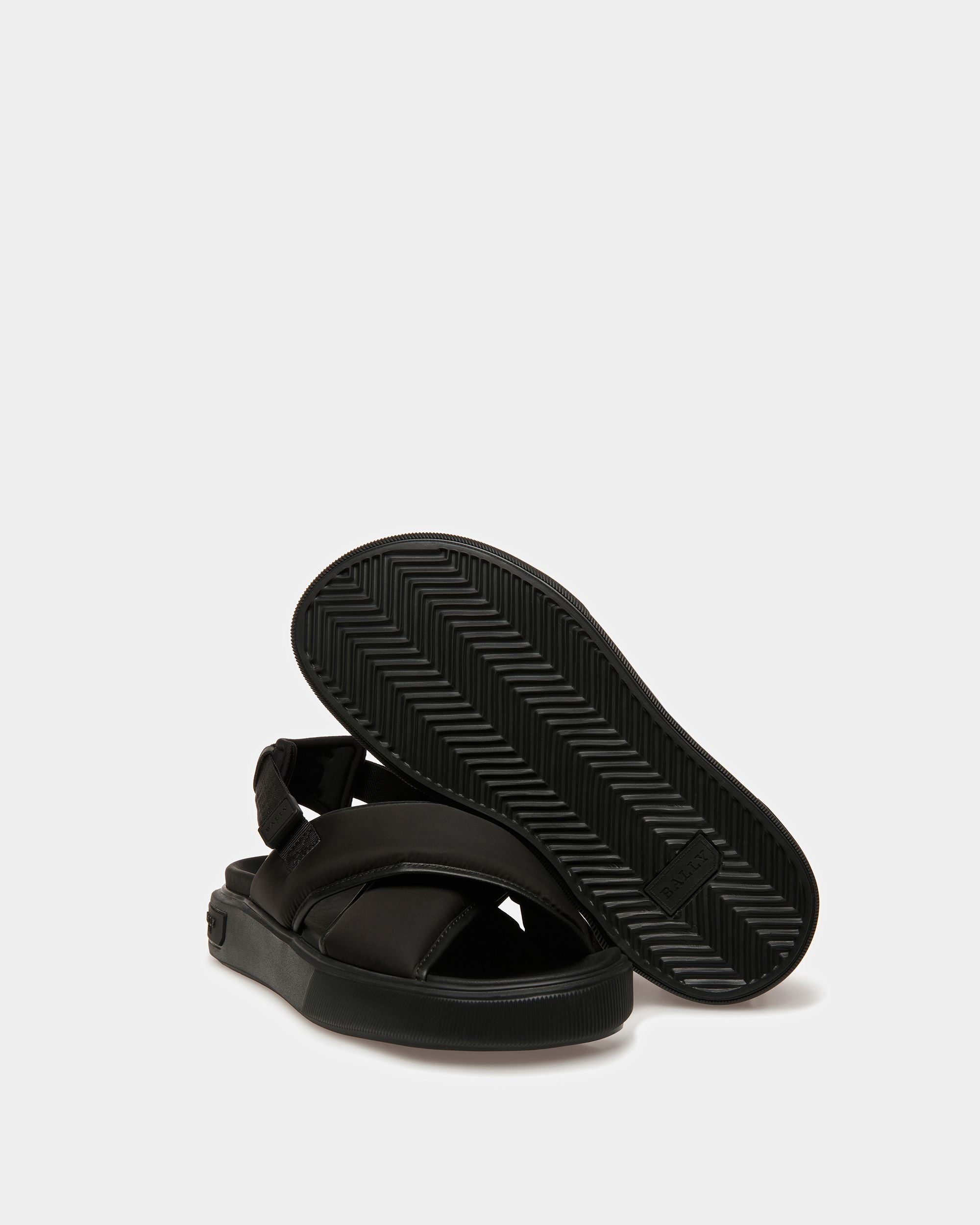 Jodye Sandalen Aus Leder Und Nylon In Schwarz - Damen - Bally - 05