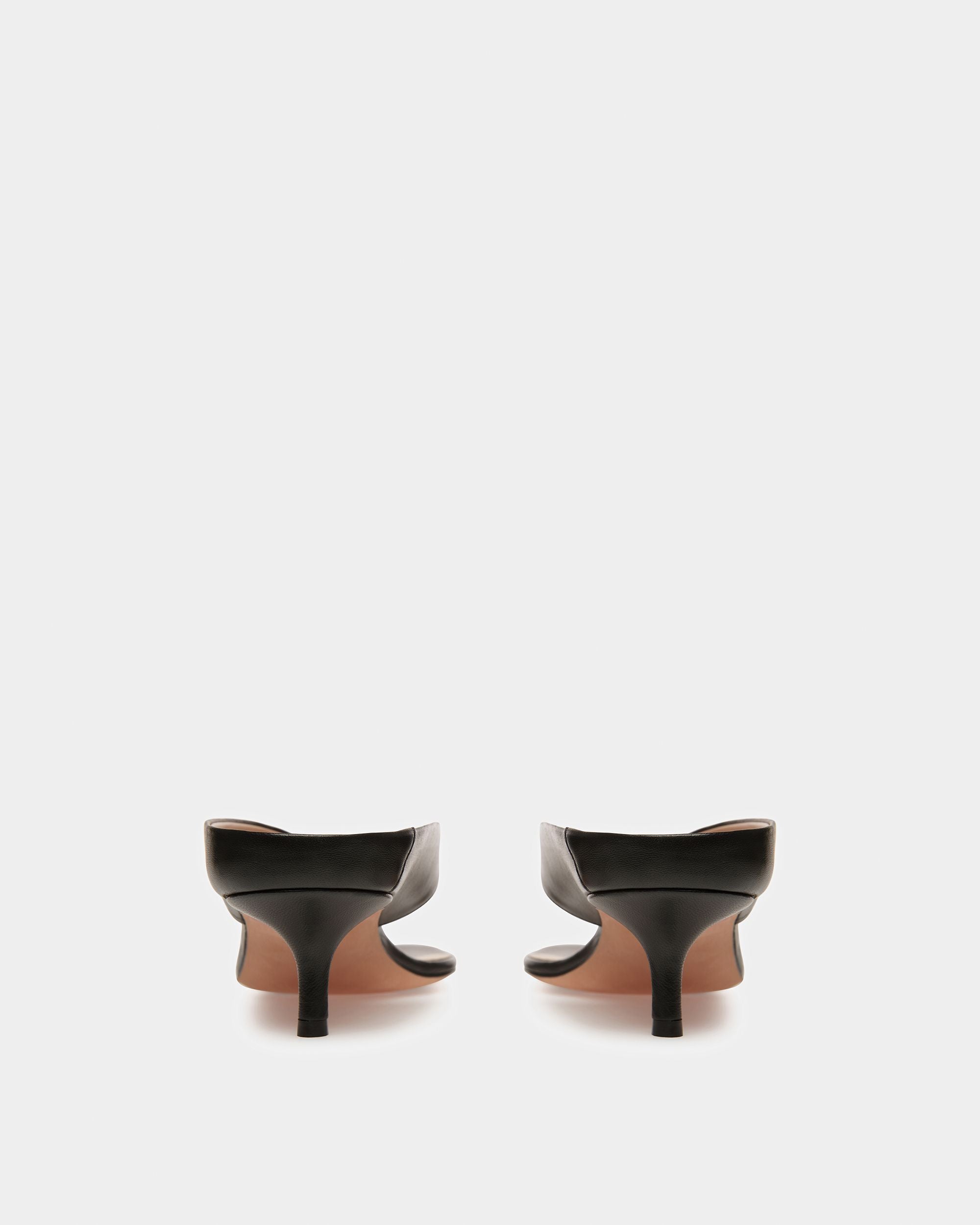 Nyna Ledersandale In Schwarz - Damen - Bally - 04