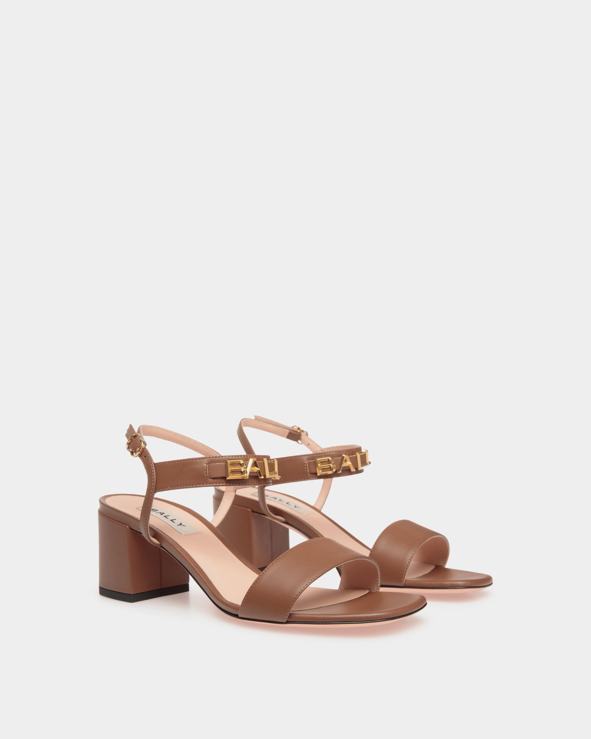 Bally Spell Sandale Mit Absatz Aus Leder - Damen - Bally - 02