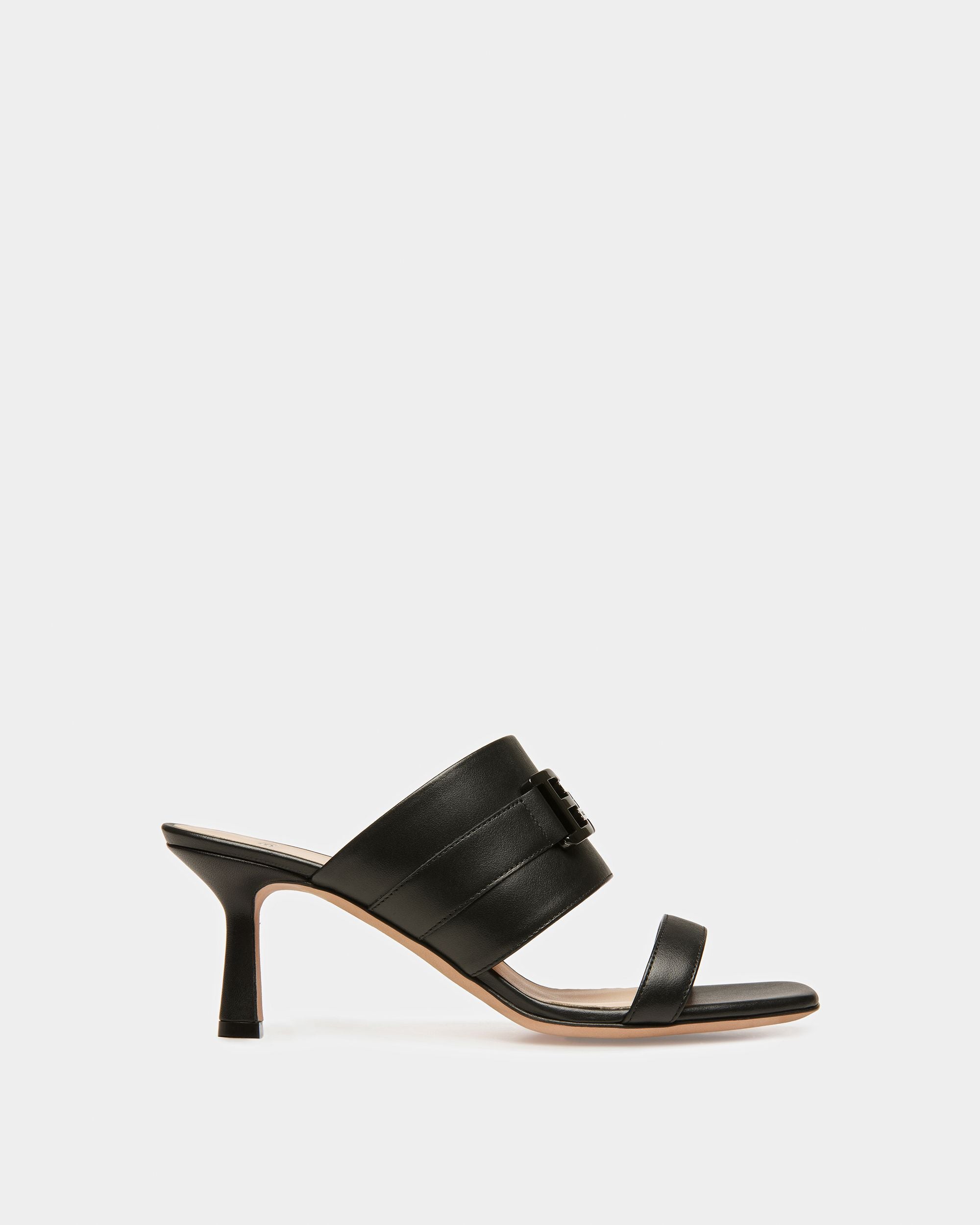 Ella Ledersandalen In Schwarz - Damen - Bally - 01