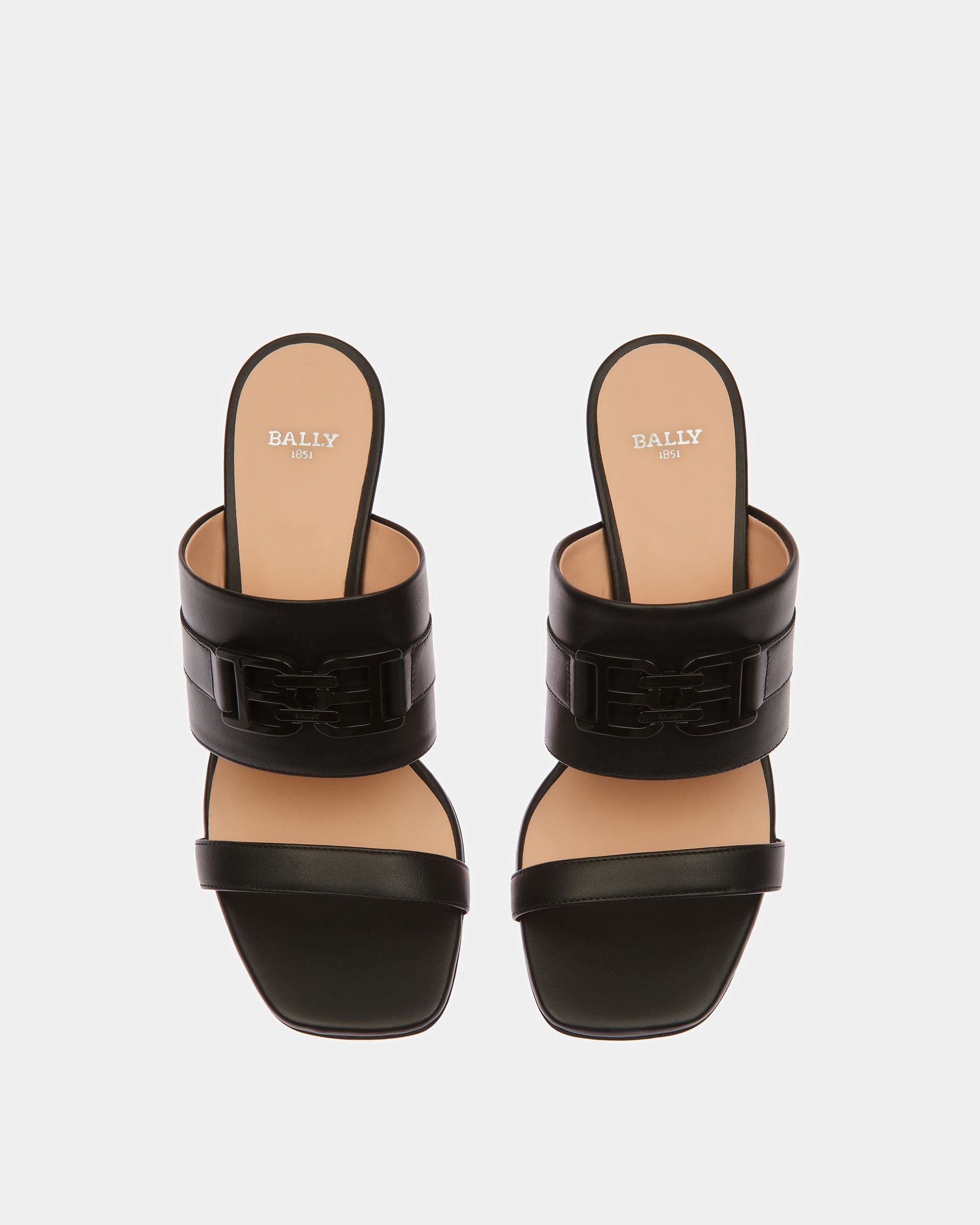 Ella Ledersandalen In Schwarz - Damen - Bally - 02