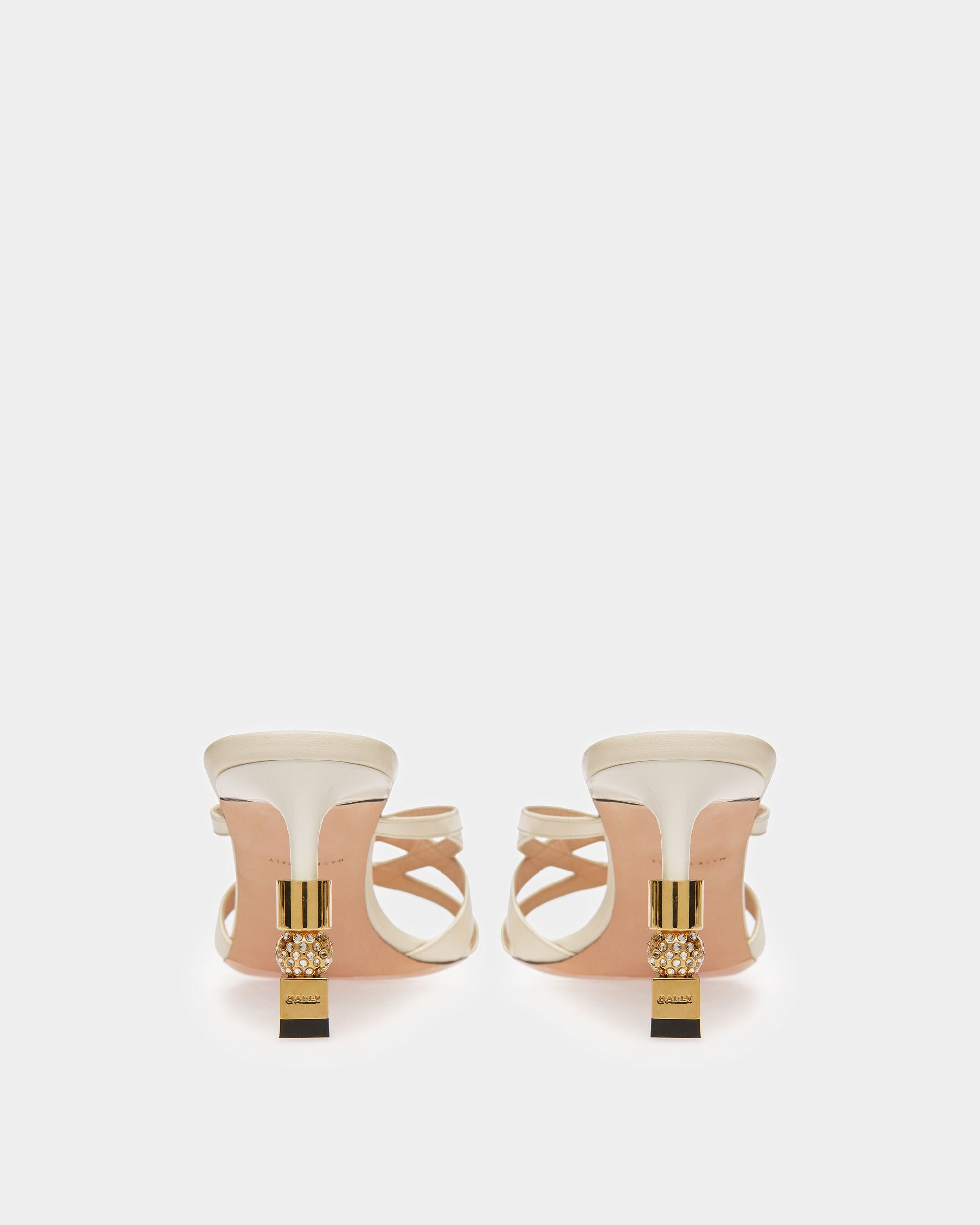 Block Pantolette Aus Leder - Damen - Bally - 04