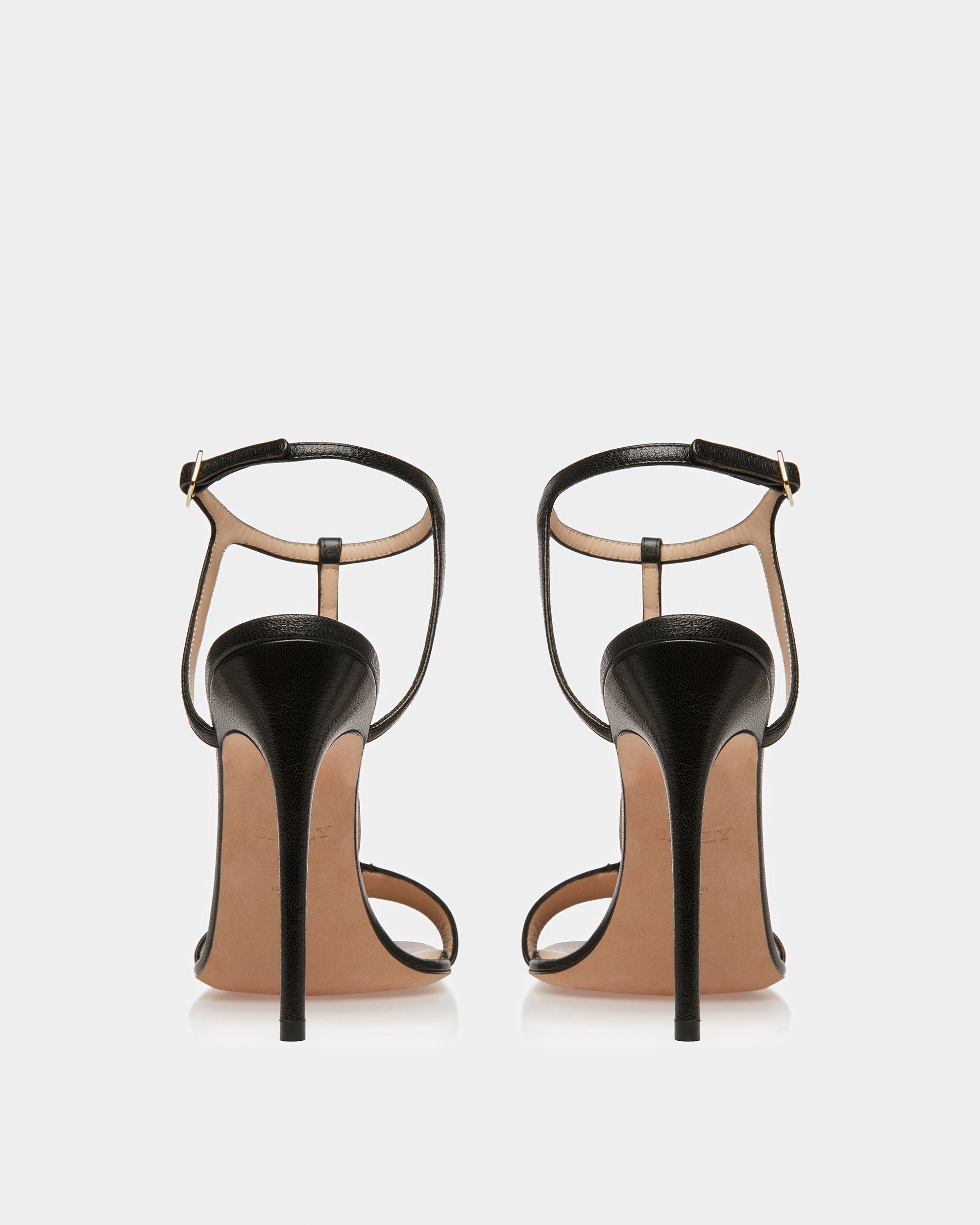 Natalia Ledersandale In Schwarz - Damen - Bally - 04