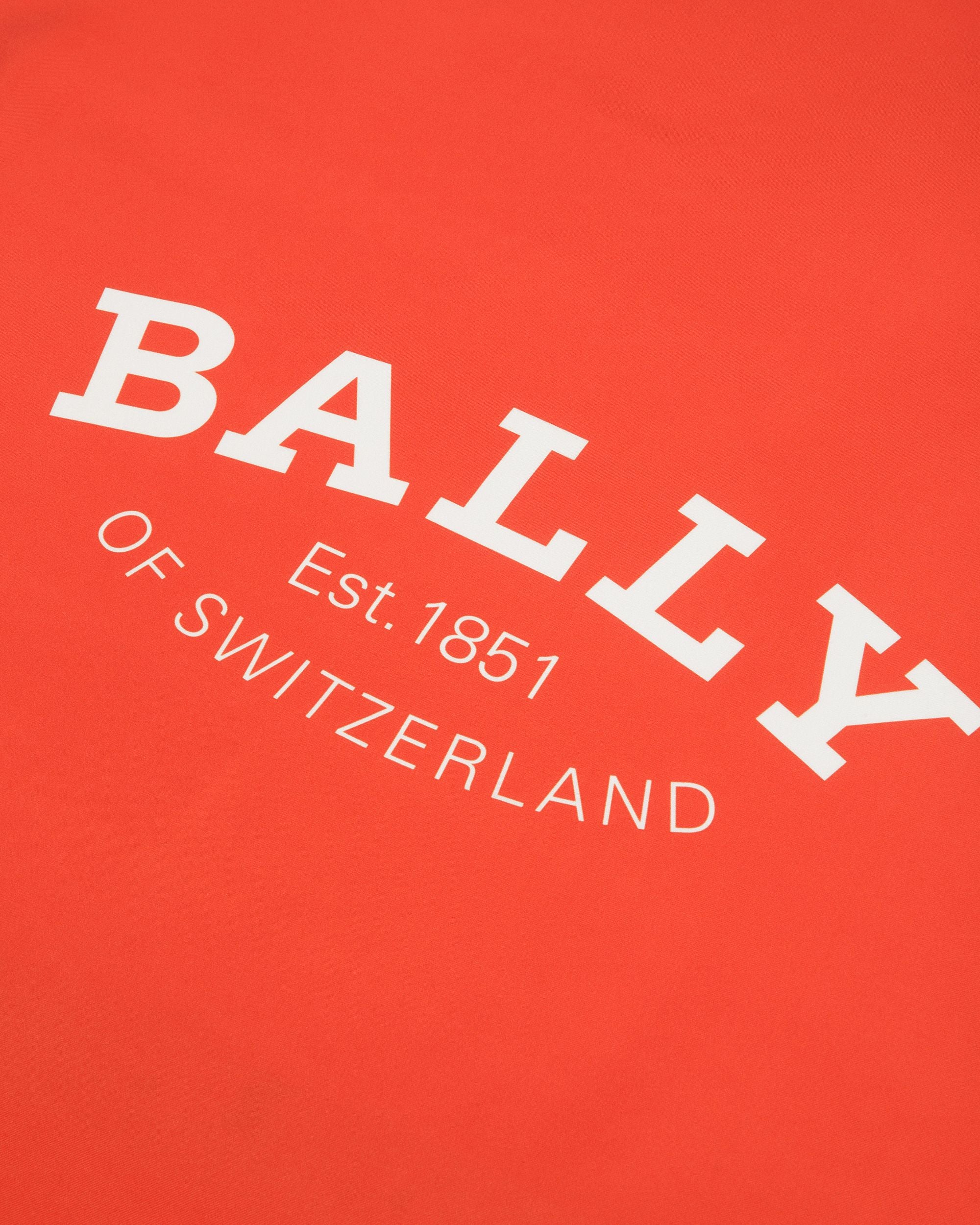 Silk Carré Scarf In Orange - Damen - Bally - 03