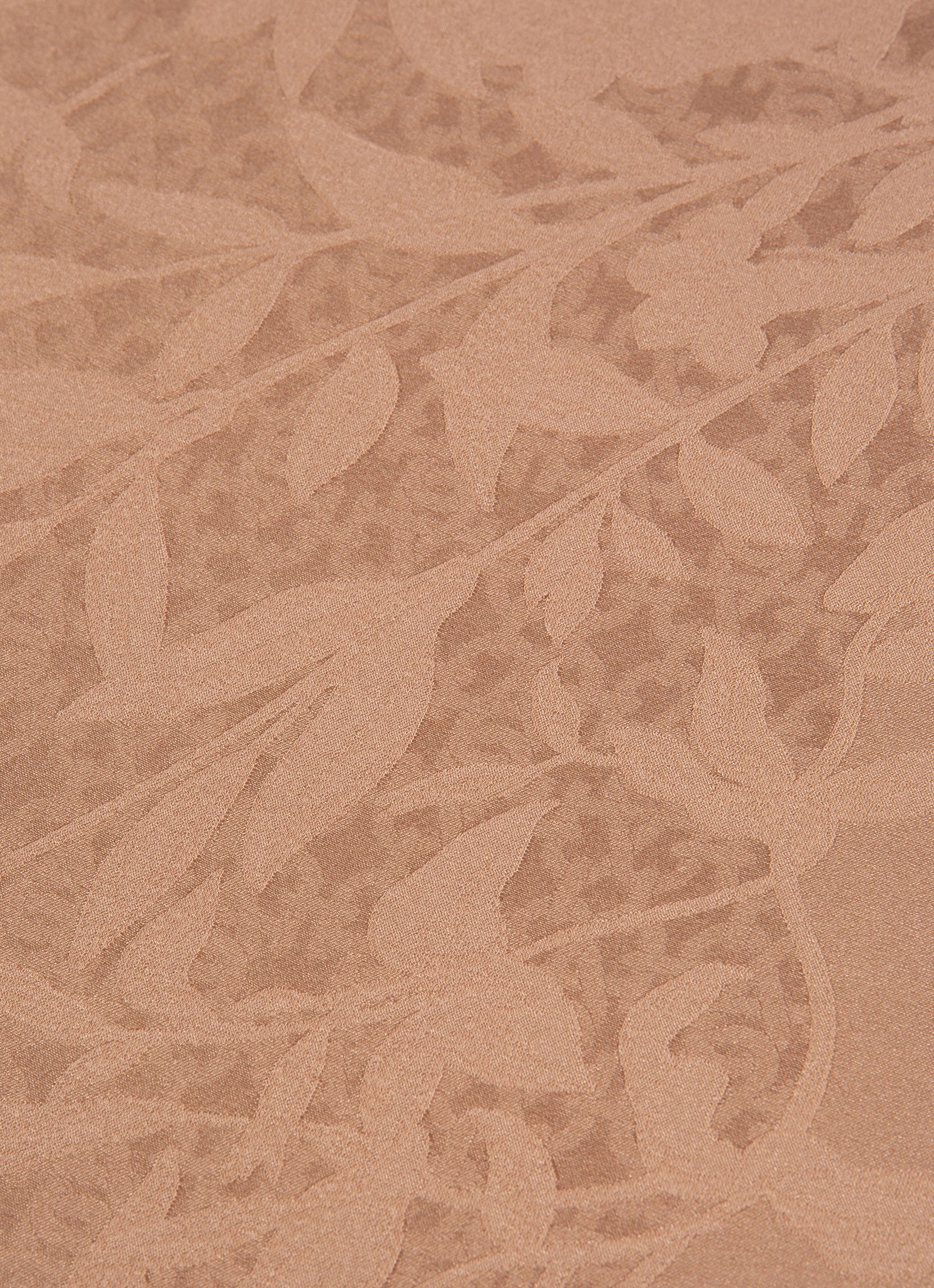 Jacquard-Schal Mit Floralem Muster Schal Aus Rosafarbener Seide - Damen - Bally - 02