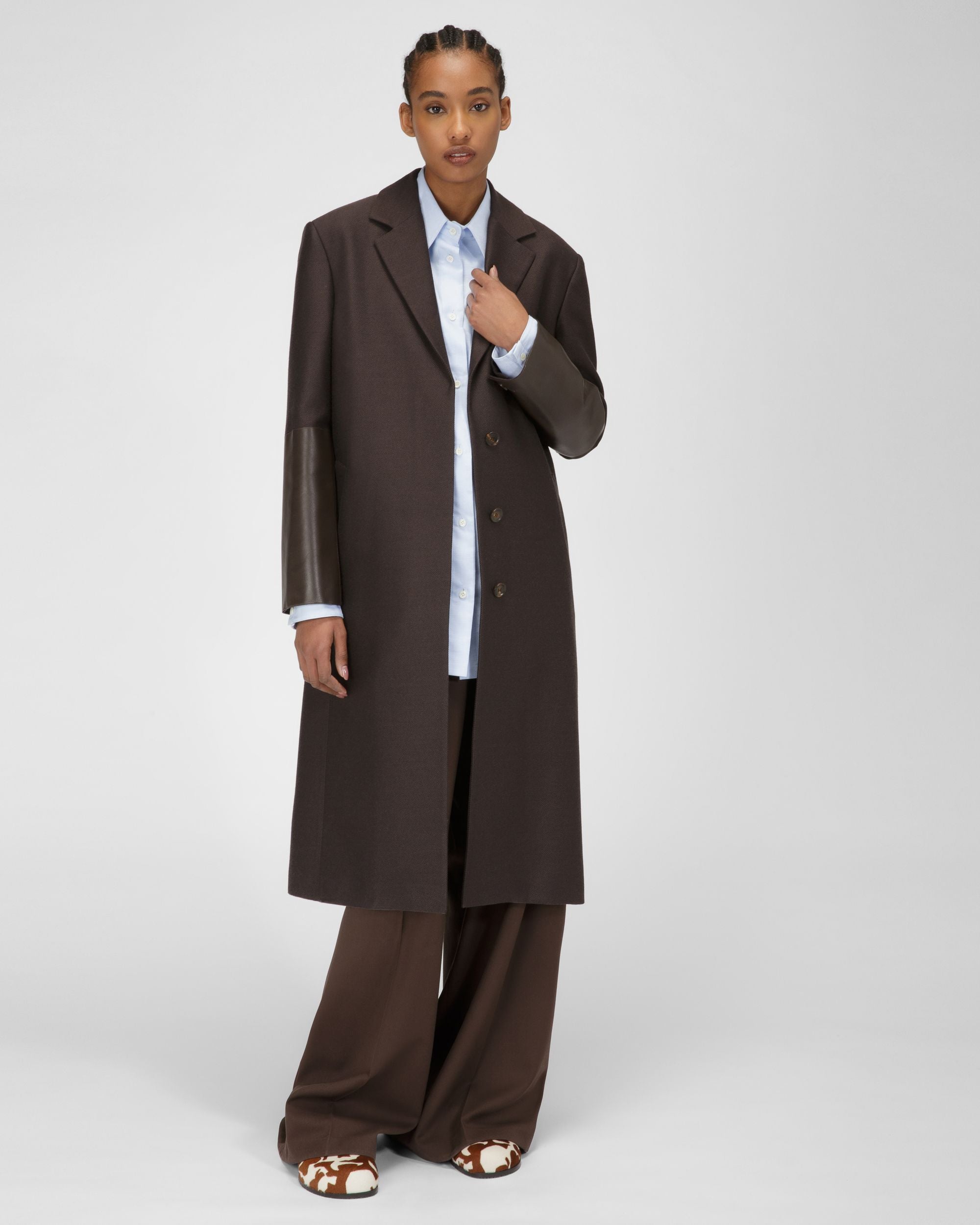 Chemise En Coton Bleu - Femme - Bally - 04