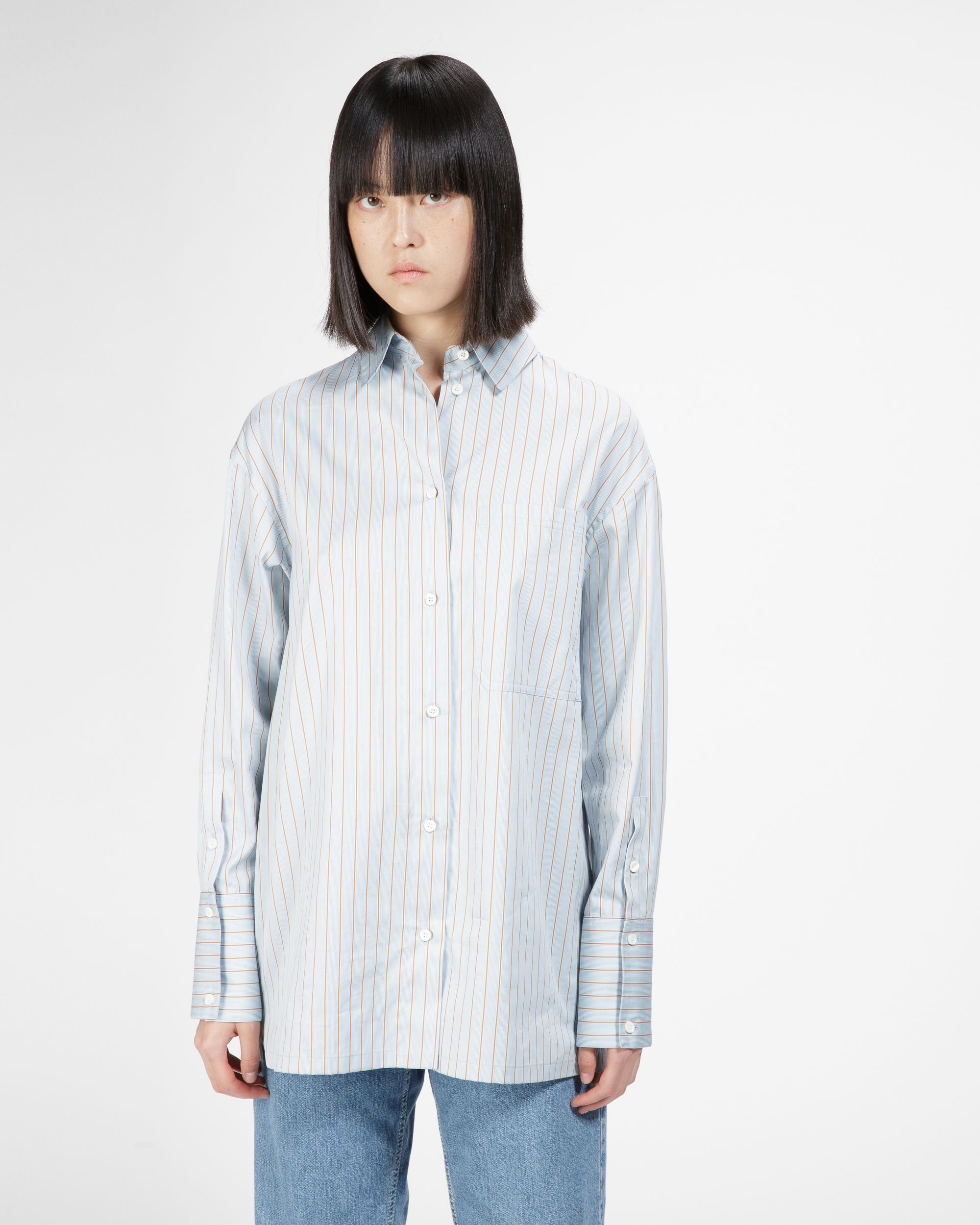 Gestreiftes Hemd - Damen - Bally - 01