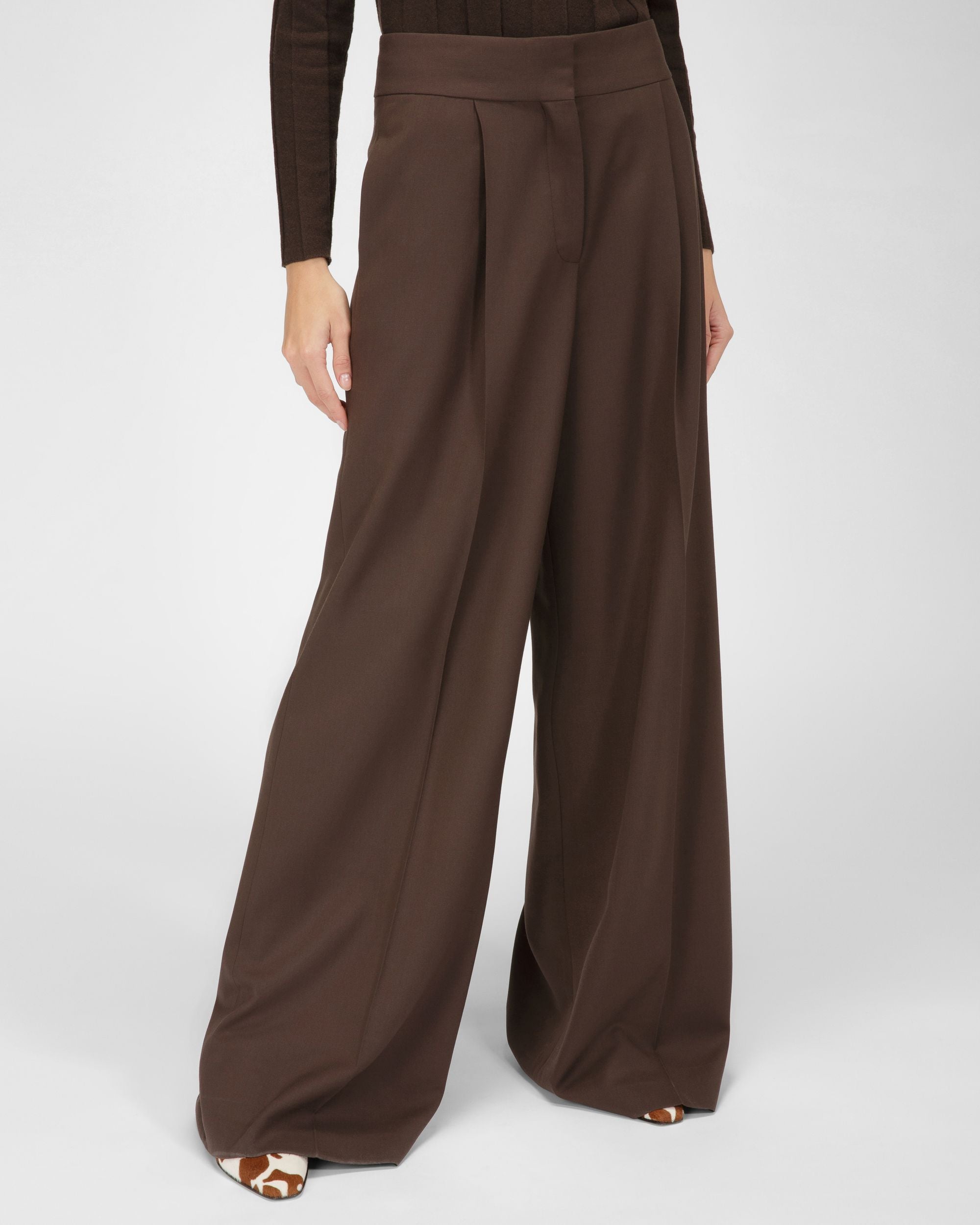 Pantalon En Laine - Femme - Bally - 01