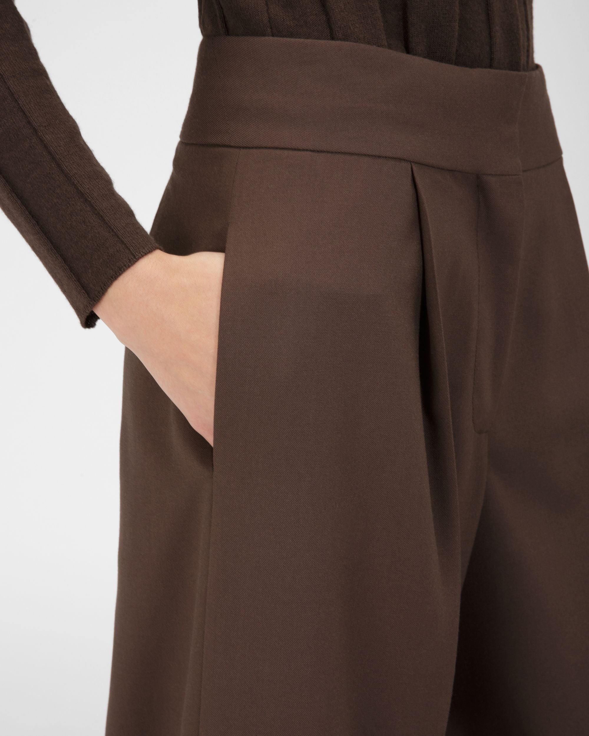 Pantalon En Laine - Femme - Bally - 02