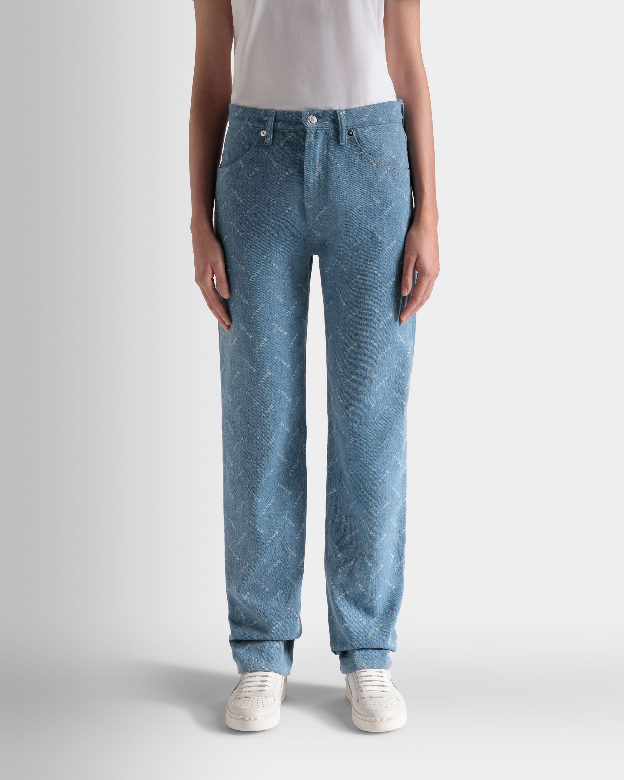 Jeanshose Aus Baumwolle In Hellblau - Damen - Bally - 03