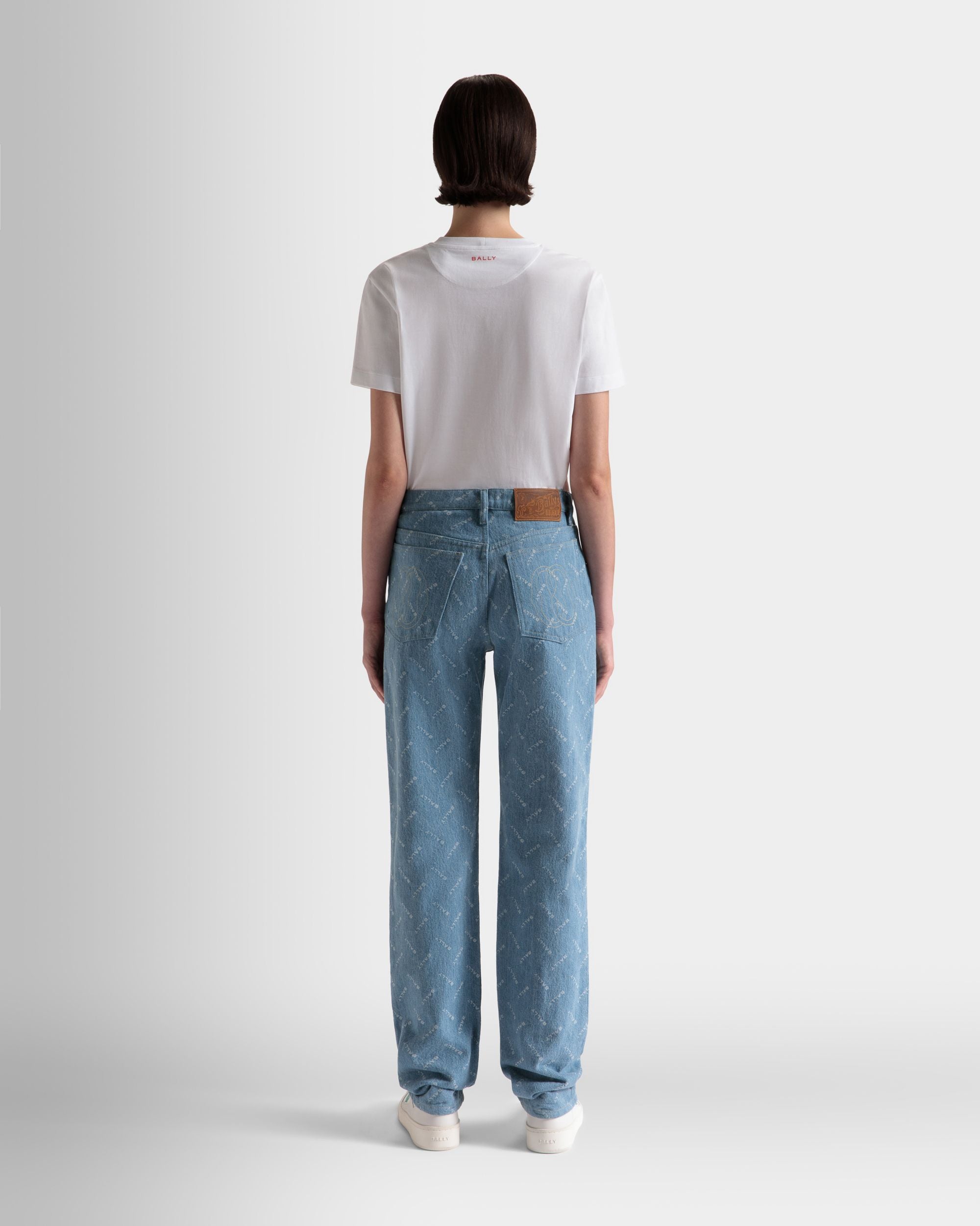 Jeanshose Aus Baumwolle In Hellblau - Damen - Bally - 06